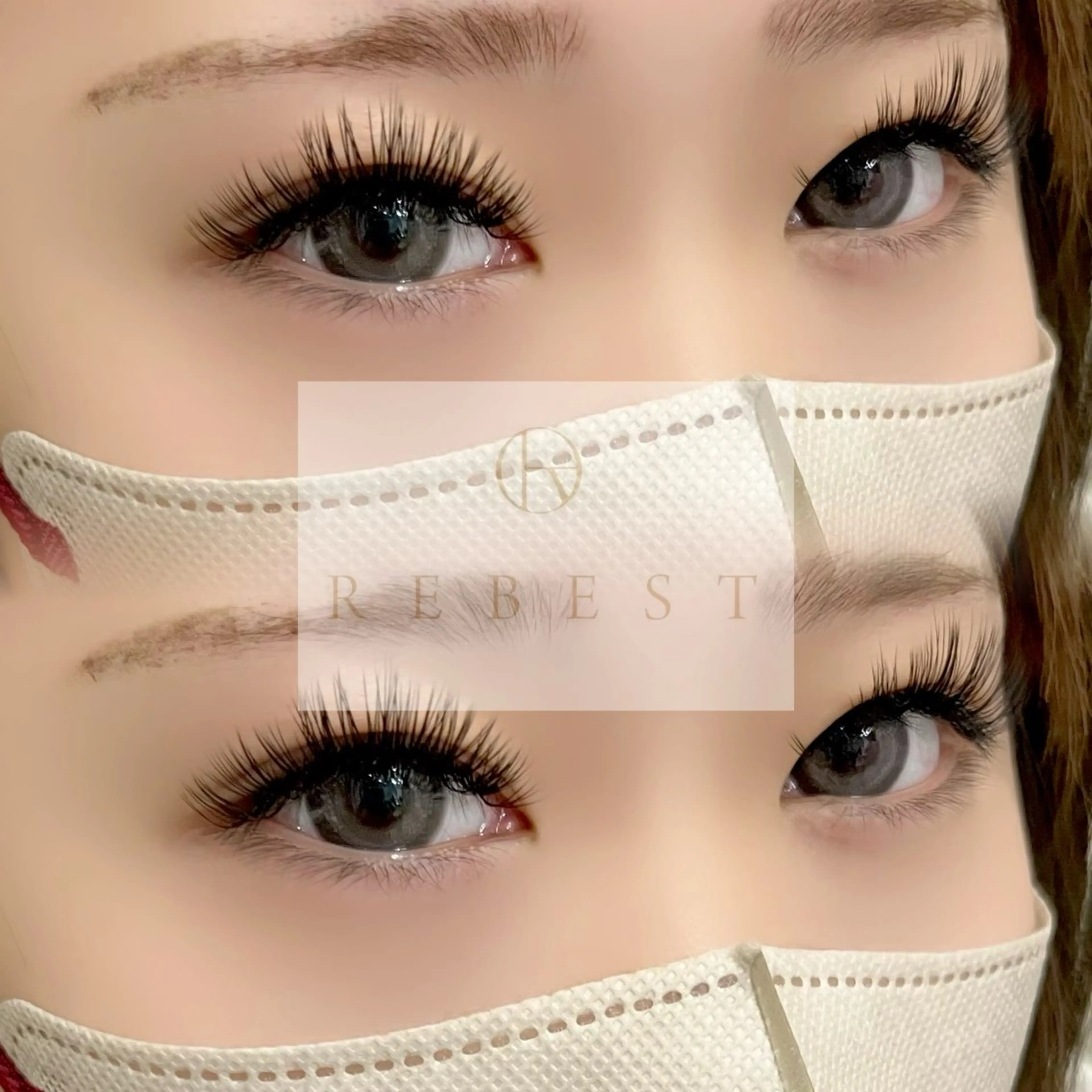 マツエク・マツパ REBEST Yuriのマツエク・マツパデザイン