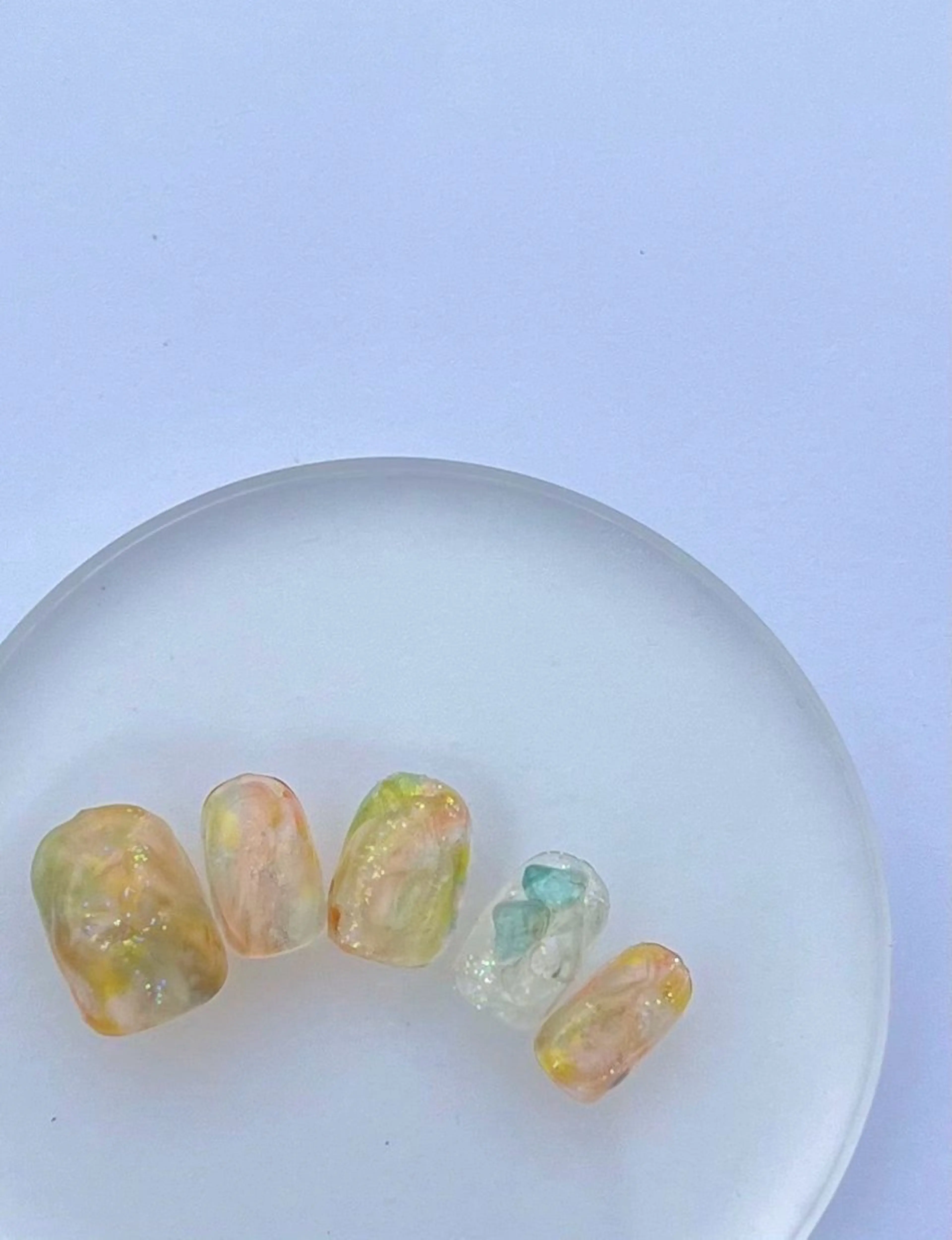 ネイル キラキラネイル ニュアンスネイル miyuu 𓂃🫧‪のネイルデザイン