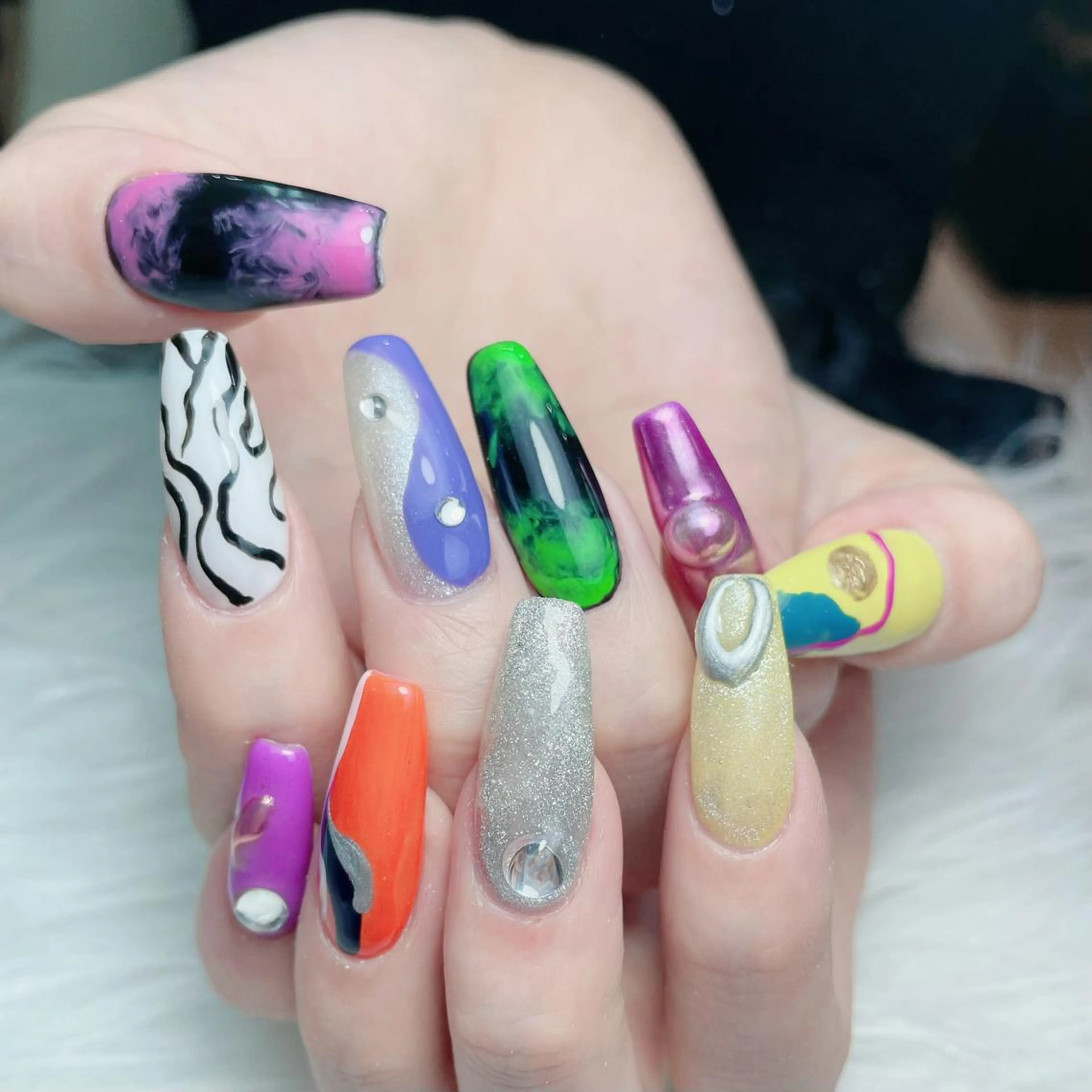 ネイル ハンドネイル Melody Nail所属・Melody  3D/スカルプ専門店のネイルデザイン