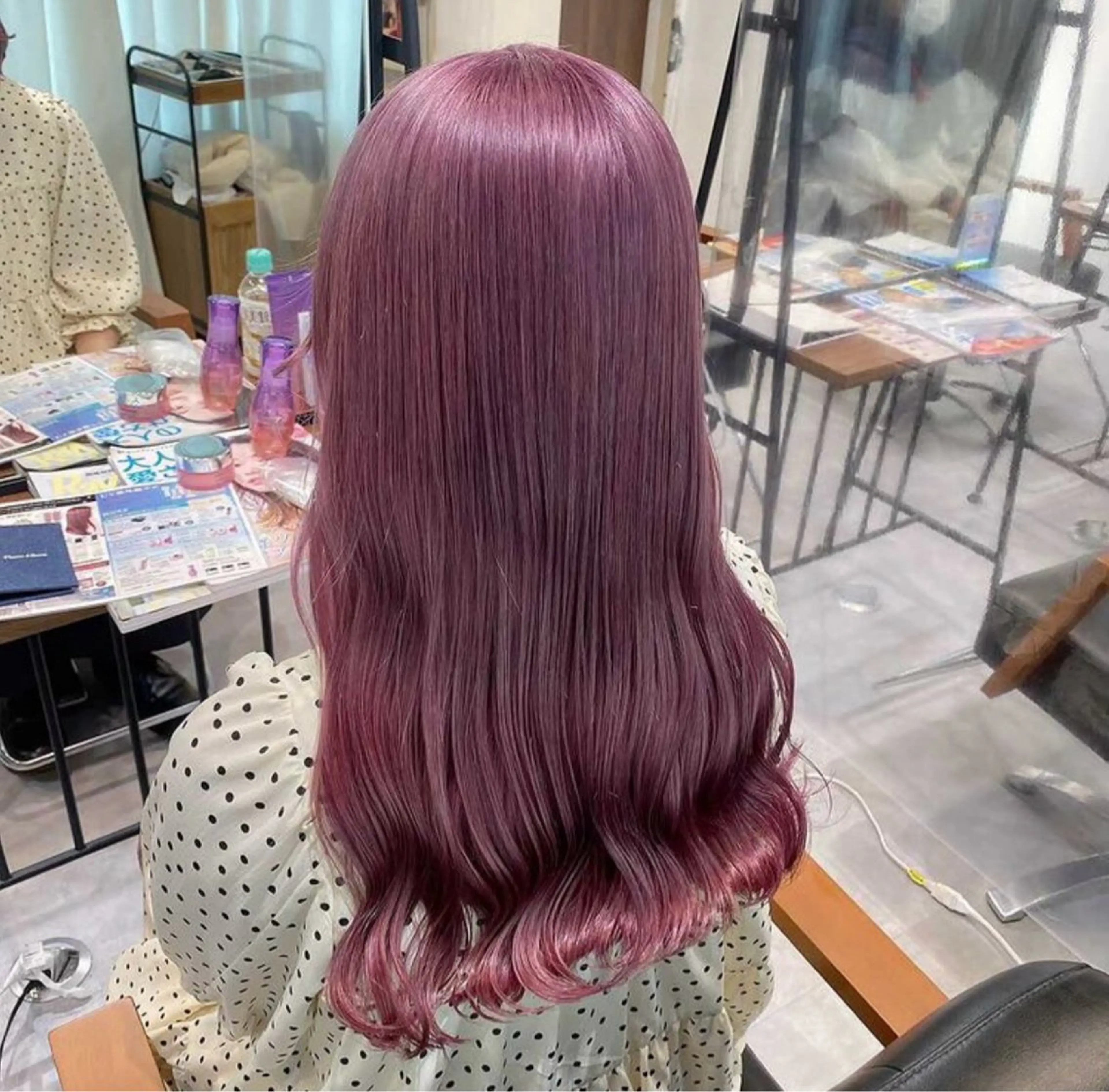 🌹ダブルカラー（ブリーチ＋カラー）＋プラチナトリートメント🌹 当日予約不可の写真