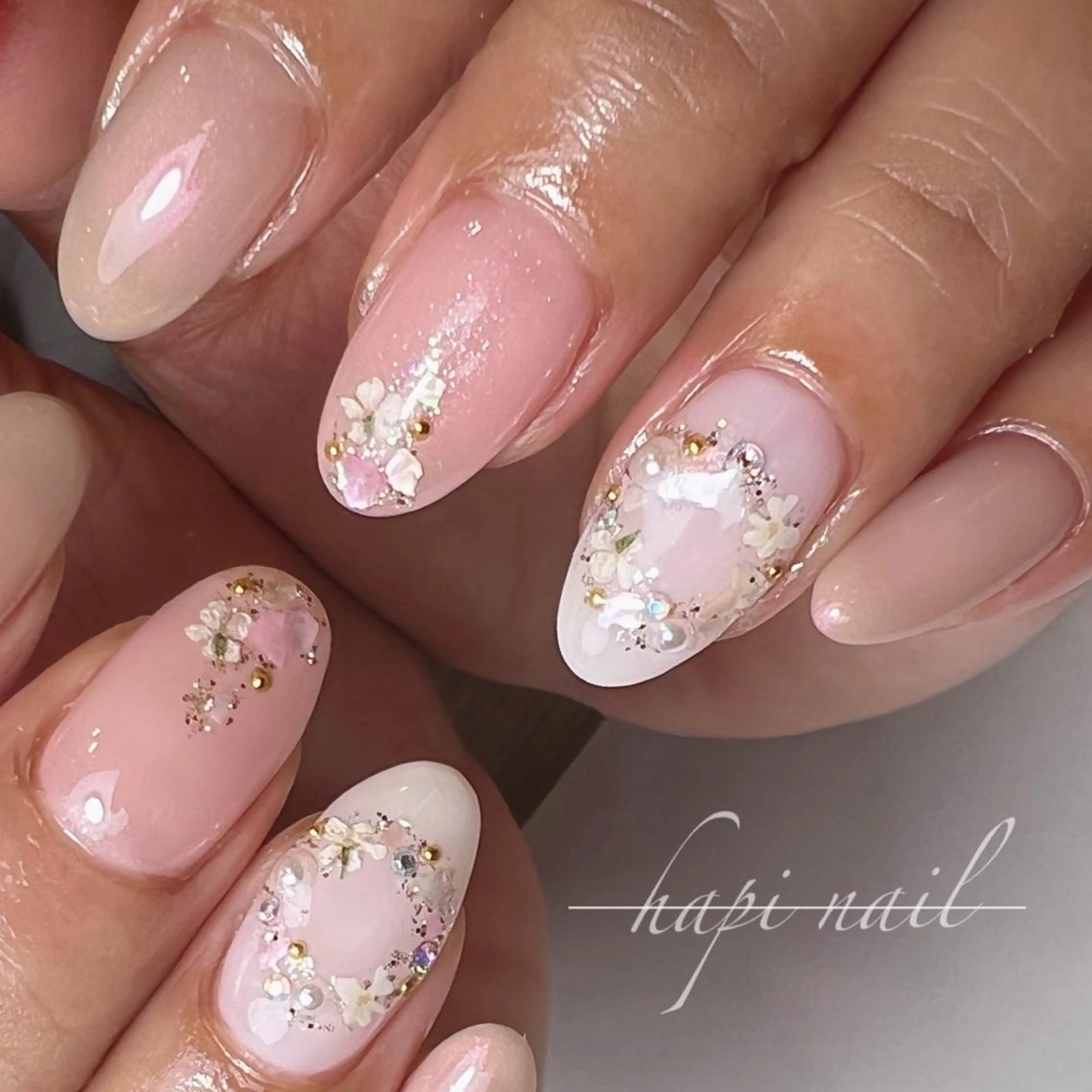 ネイル 《深爪緩和》《自爪育成》ネイルのお悩み専門サロン    Hapi : ）所属・Rio nail まなみのネイルデザイン