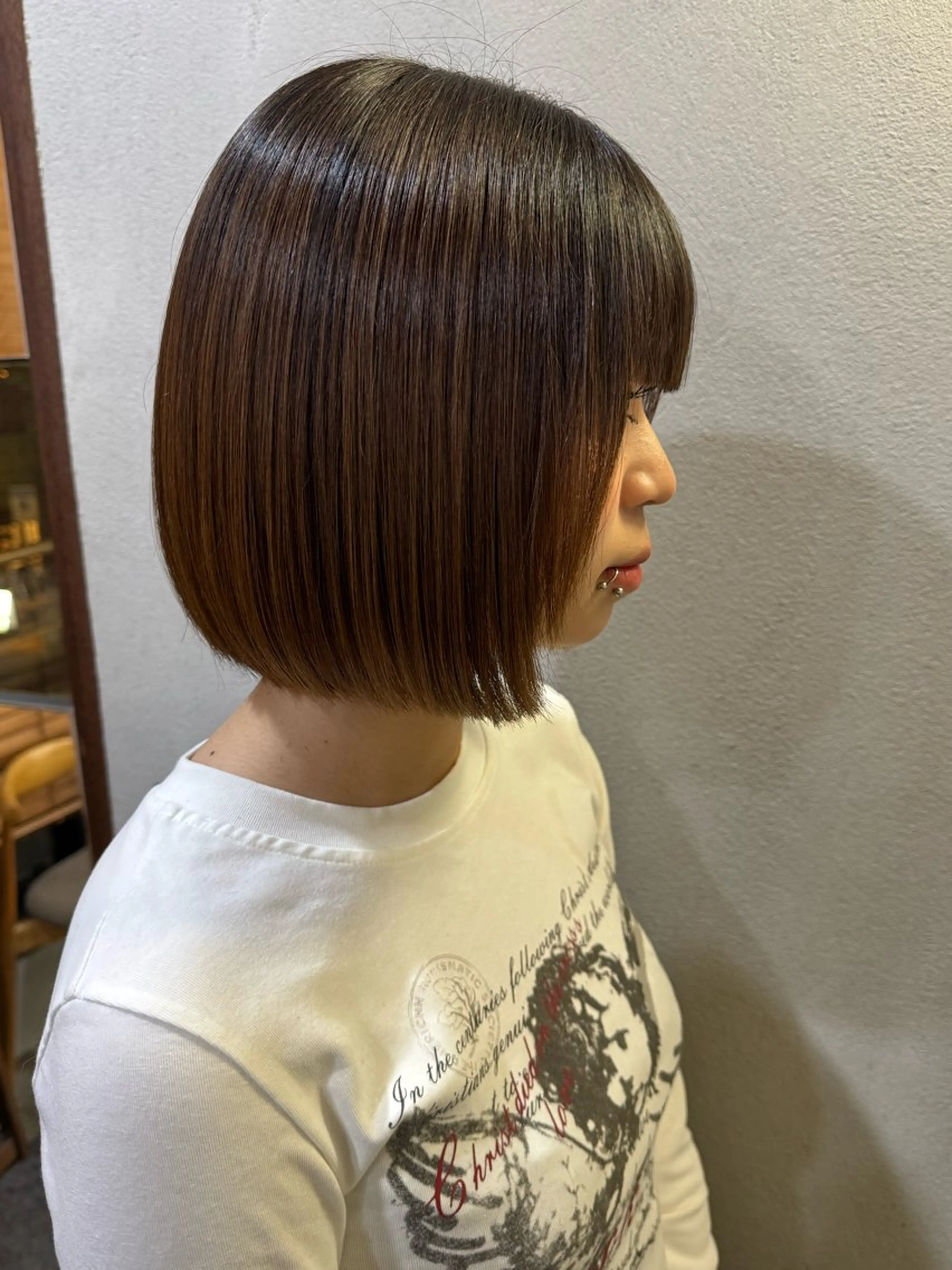 ショート カット ヘアカラー 縮毛矯正 トリートメント アキト/ メンズ/透明感暗髪のヘアスタイル