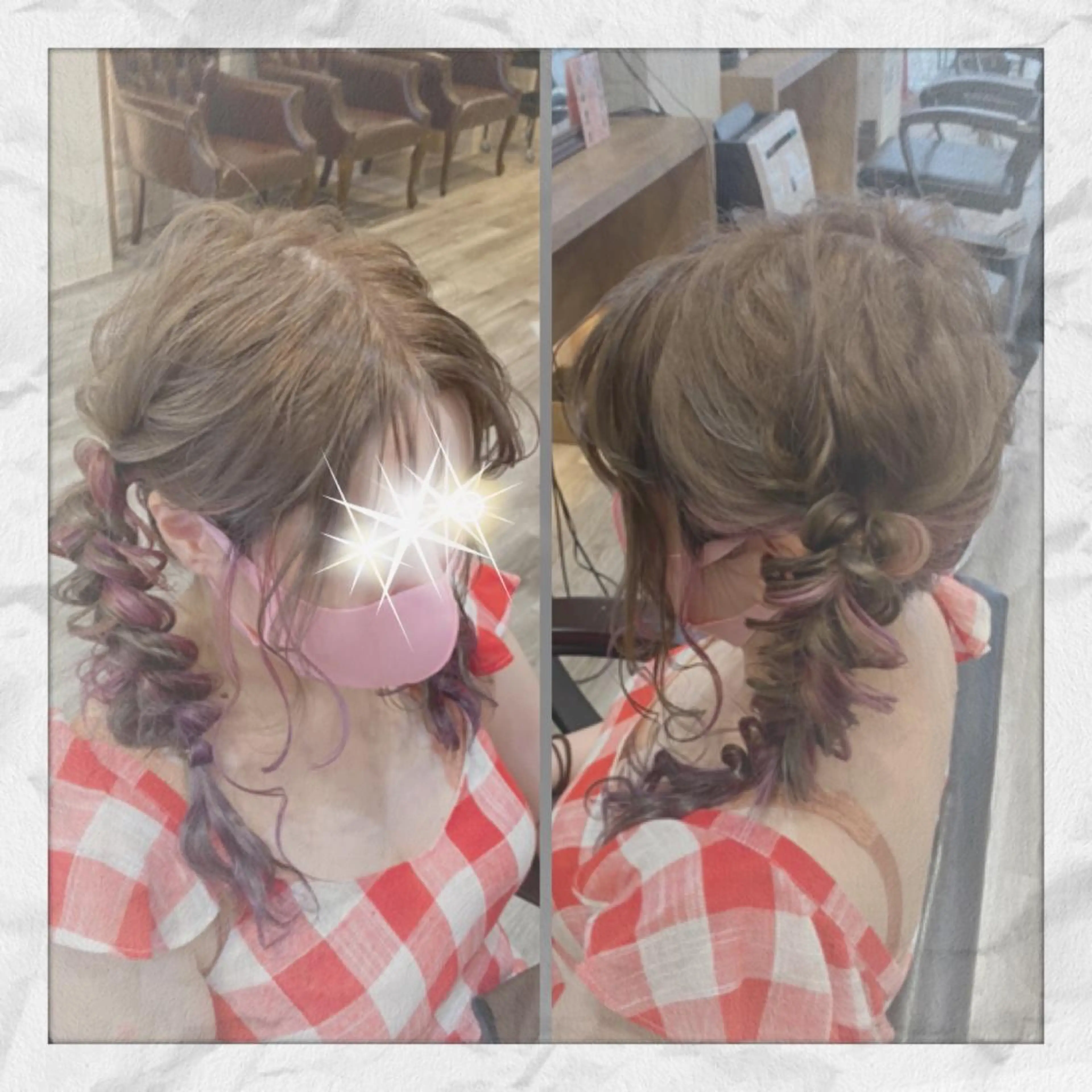 セミロング ヘアアレンジ ツインテール ヘアセット ヘアセット/着付け 𓇼 松本 夏美𓇼のヘアスタイル