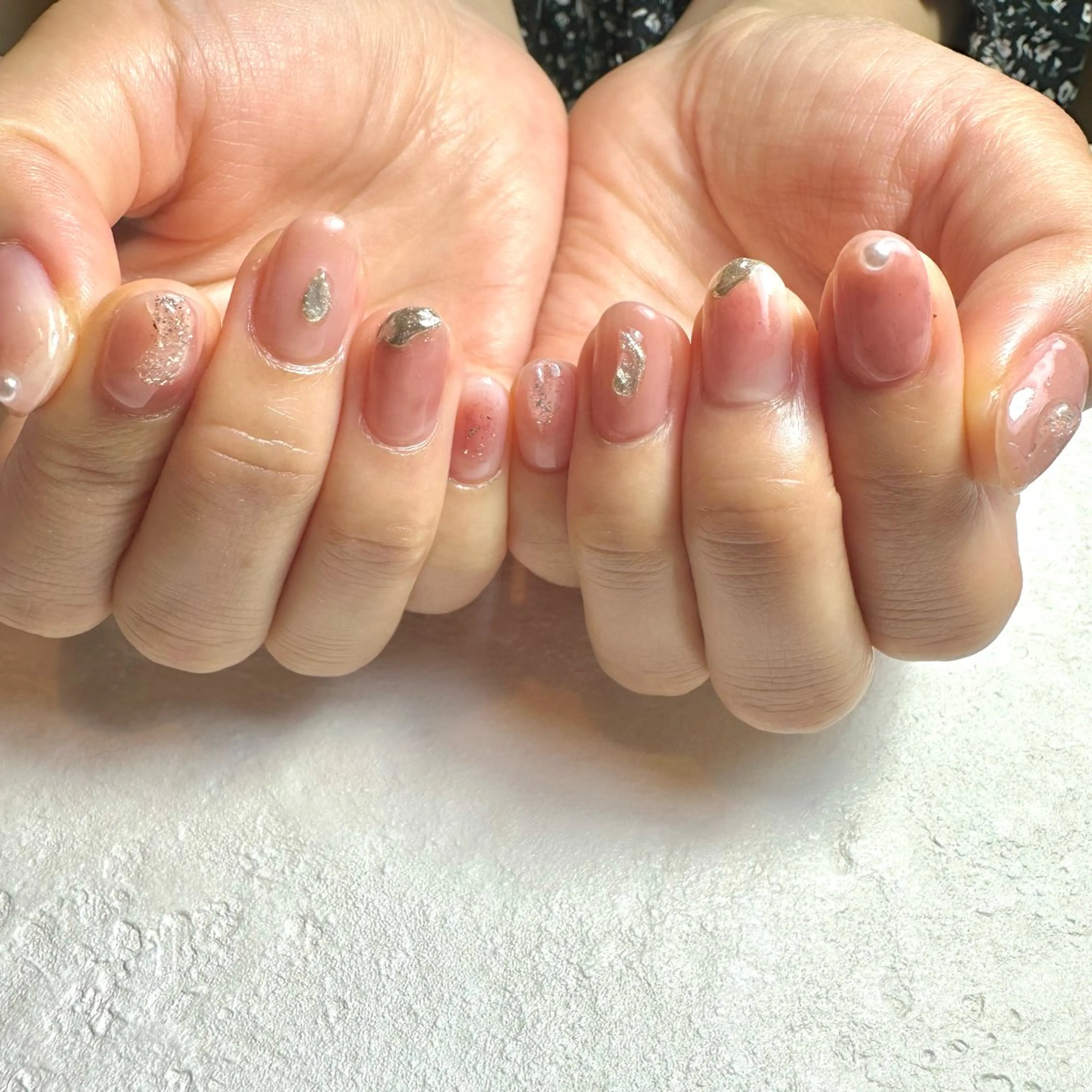 ネイル ハンドネイル フットネイル GéRanium Harukaのネイルデザイン