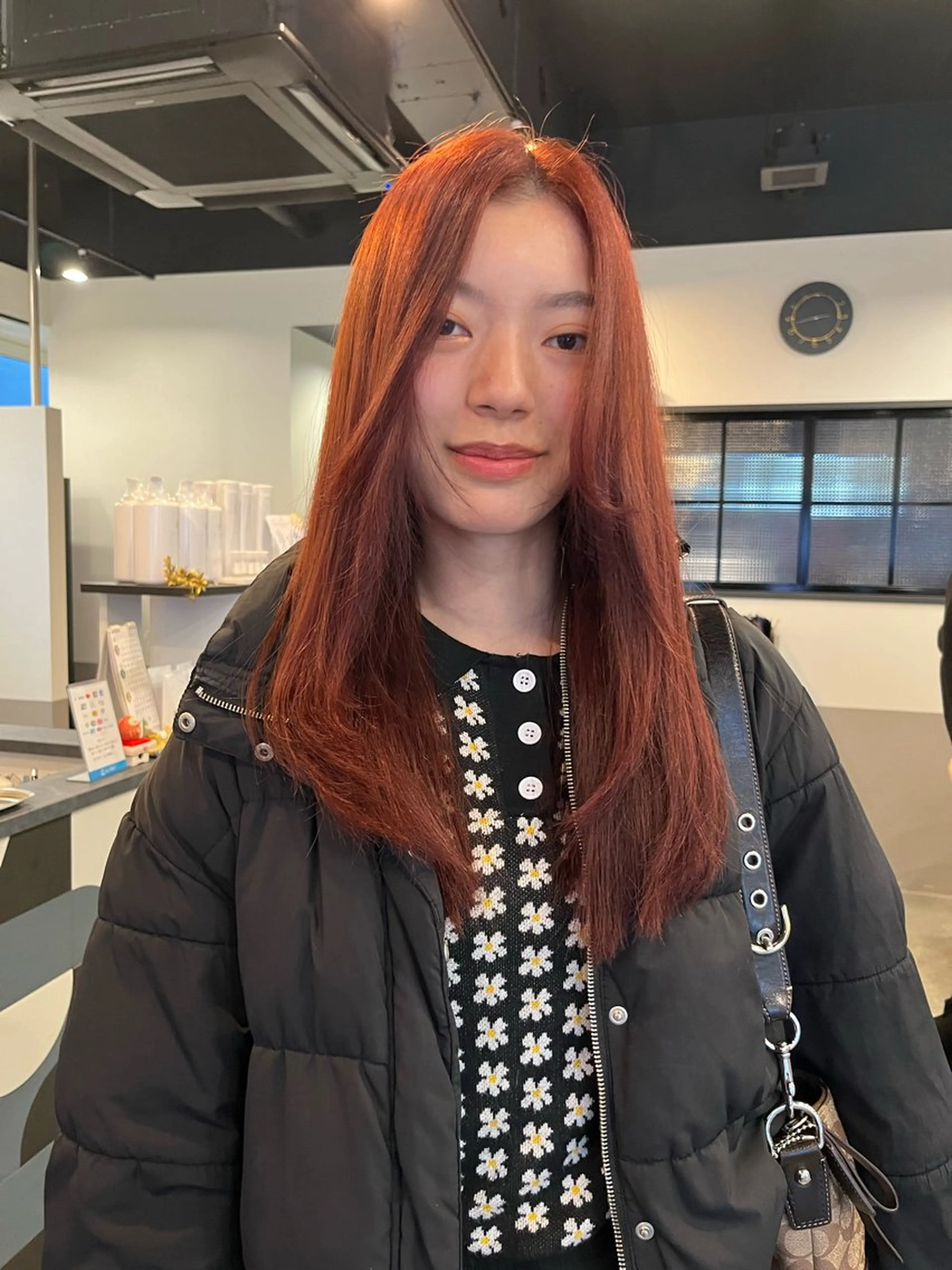 ロング カラー ブリーチ ブリーチなしカラー ヘアカラー dogstar小林諒 レイヤー/パーマのヘアスタイル