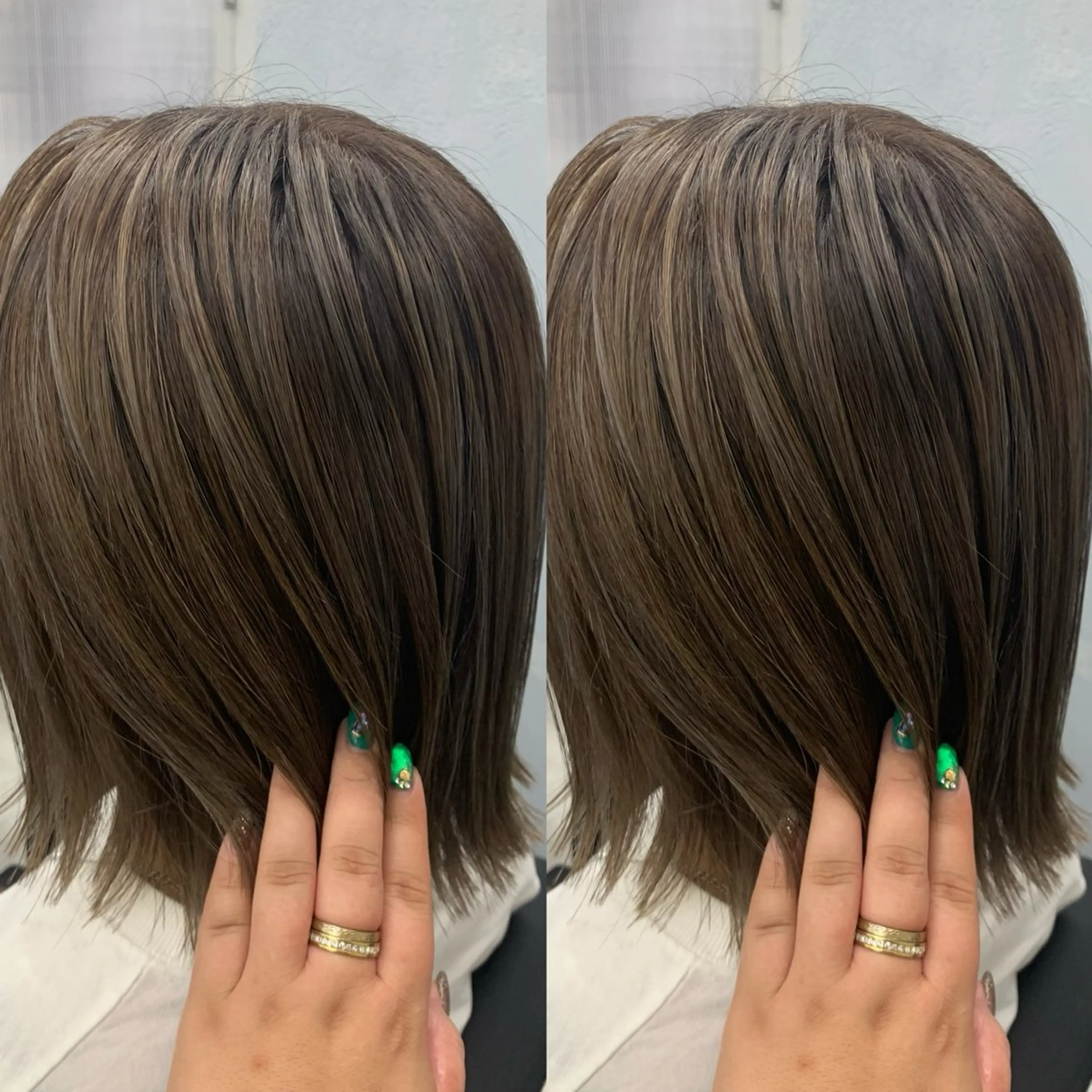 ミディアム ブリーチ無しカラー✨ 美鈴のヘアスタイル