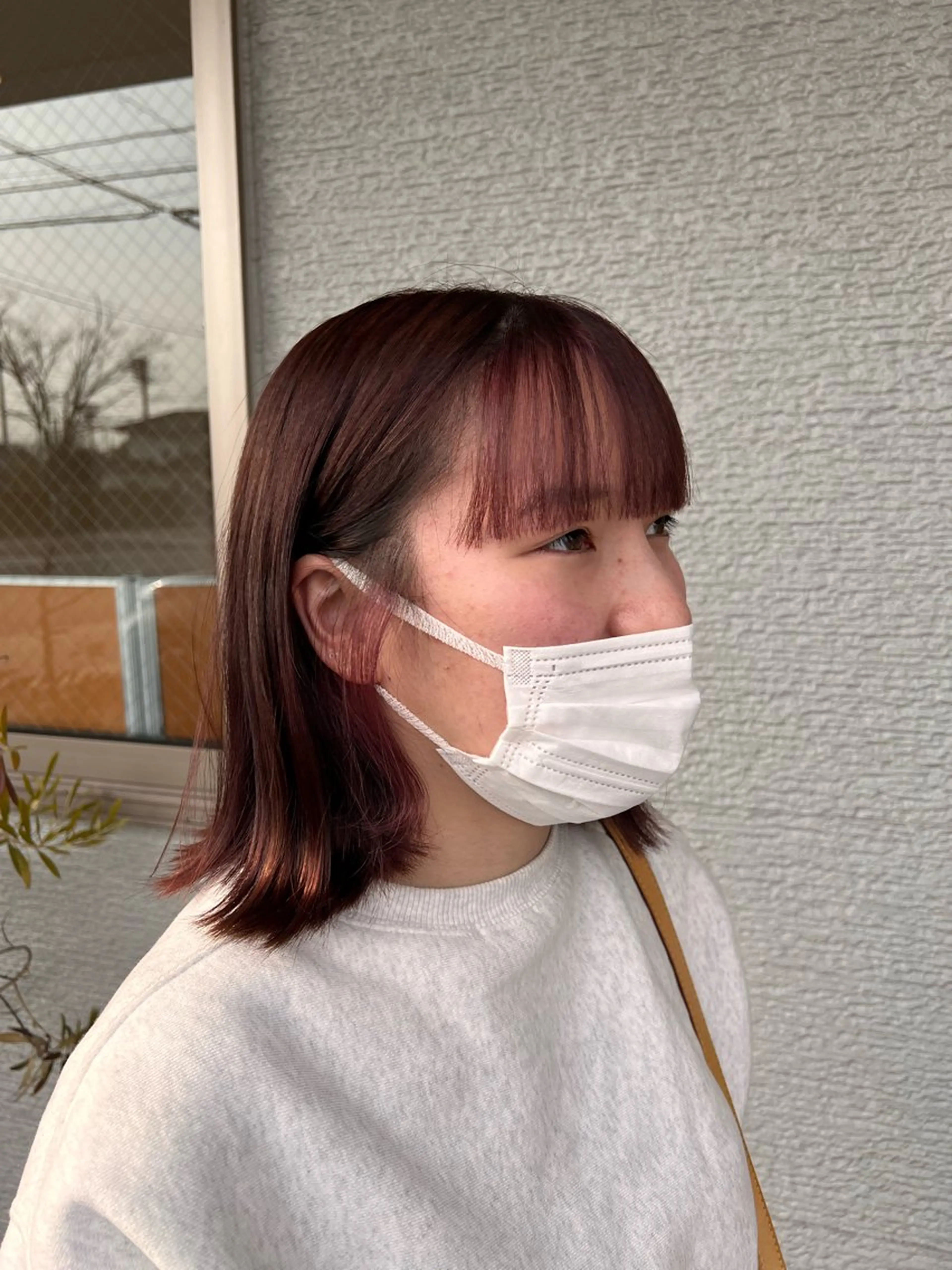 カラー ブラウンカラー ピンクカラー ヘアカラー STORY／ MAOのヘアスタイル