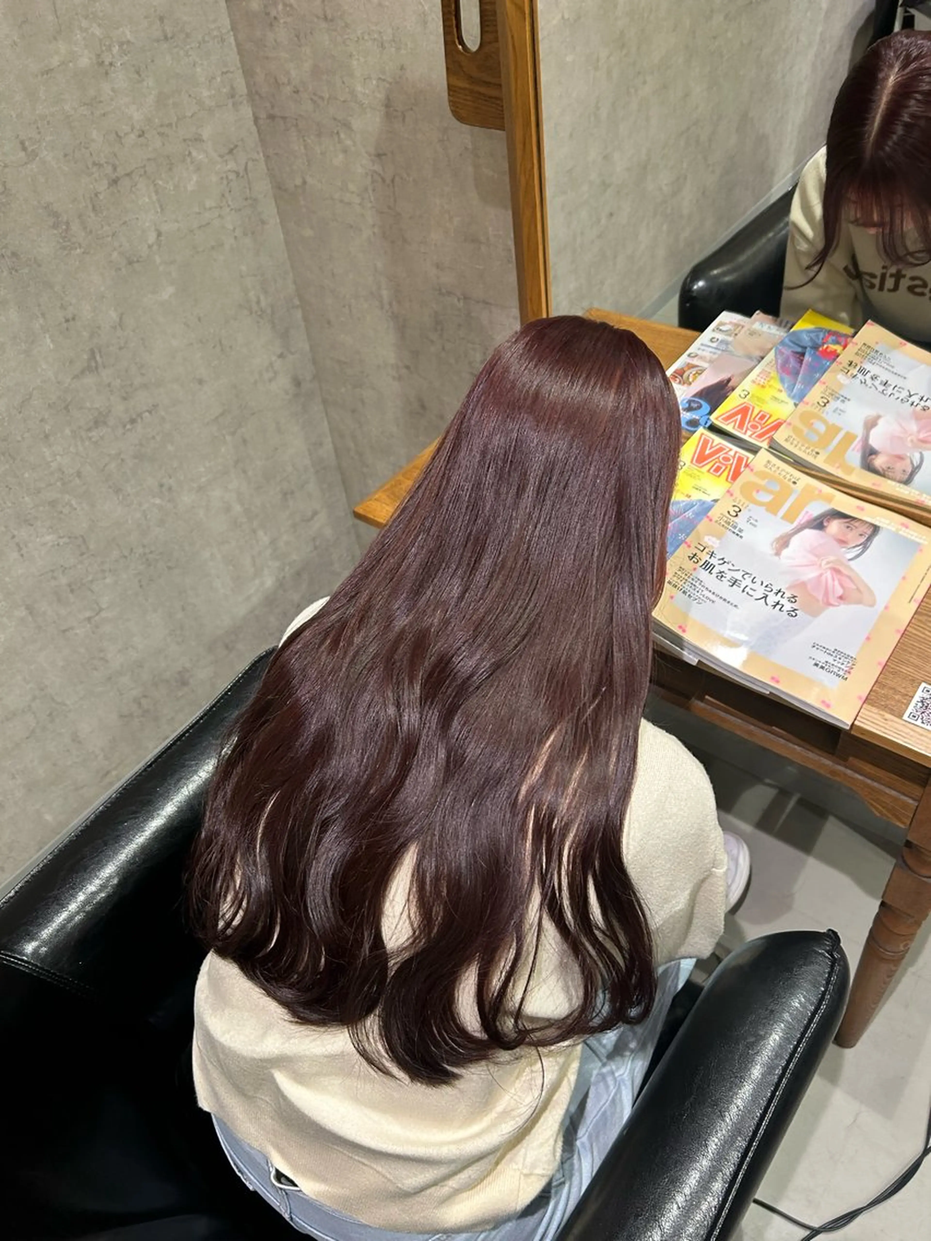 ロング カラー suri-ru hair【スリールヘアー】所属・FURUSAWA AOIのヘアスタイル