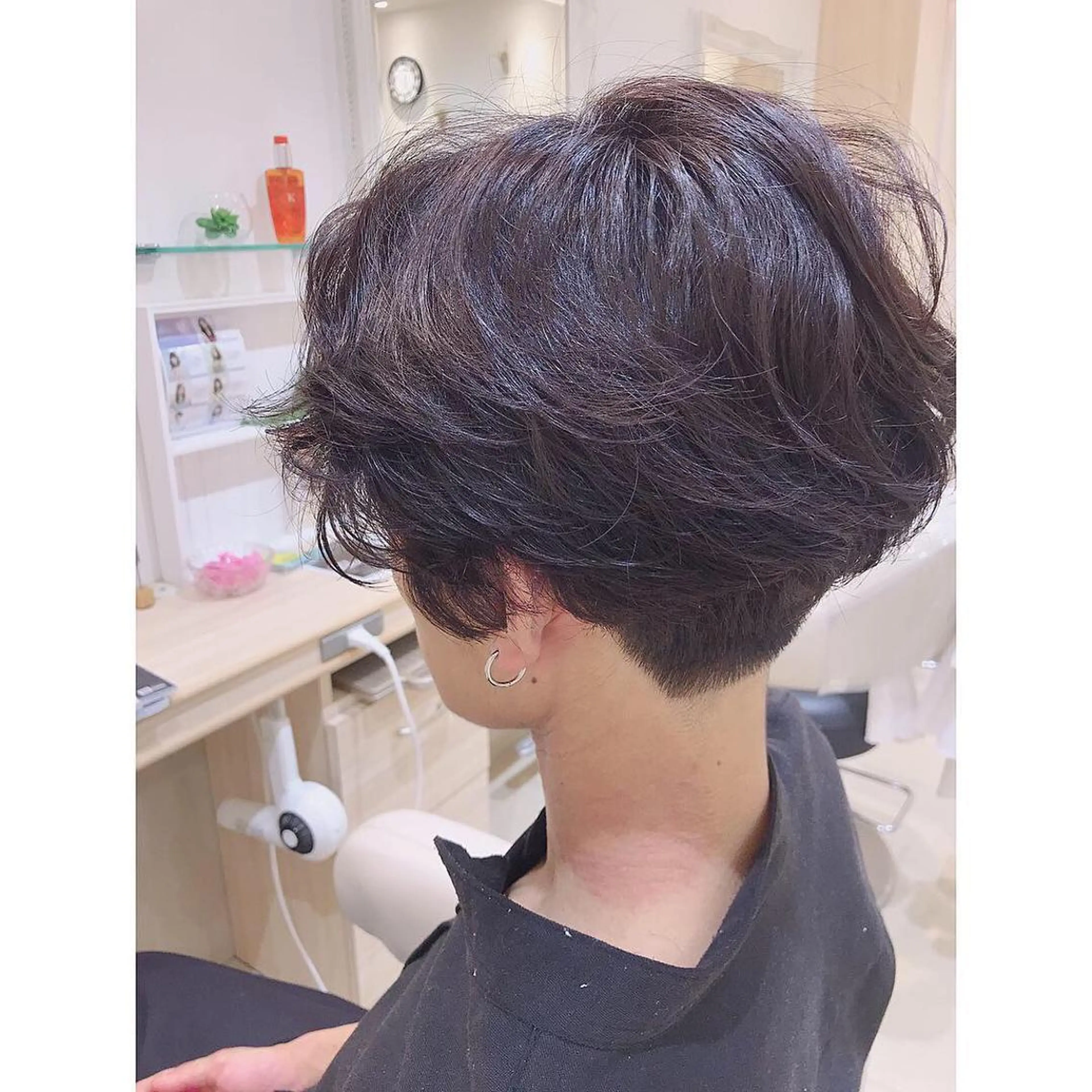 ショート パーマ メンズ 髪質改善/茅ヶ崎 マツモト リョウのヘアスタイル