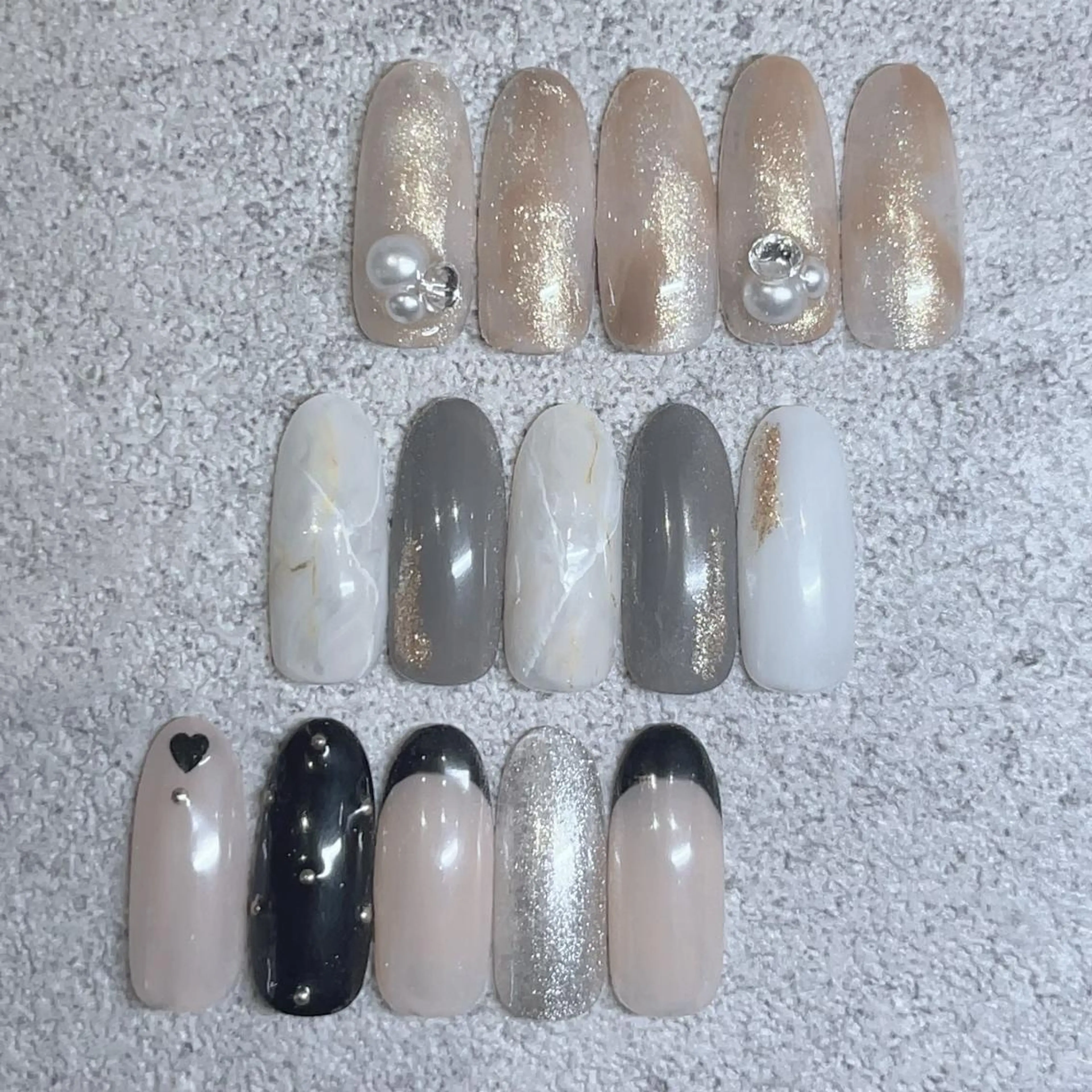 ネイル ハンドネイル re； nailのネイルデザイン