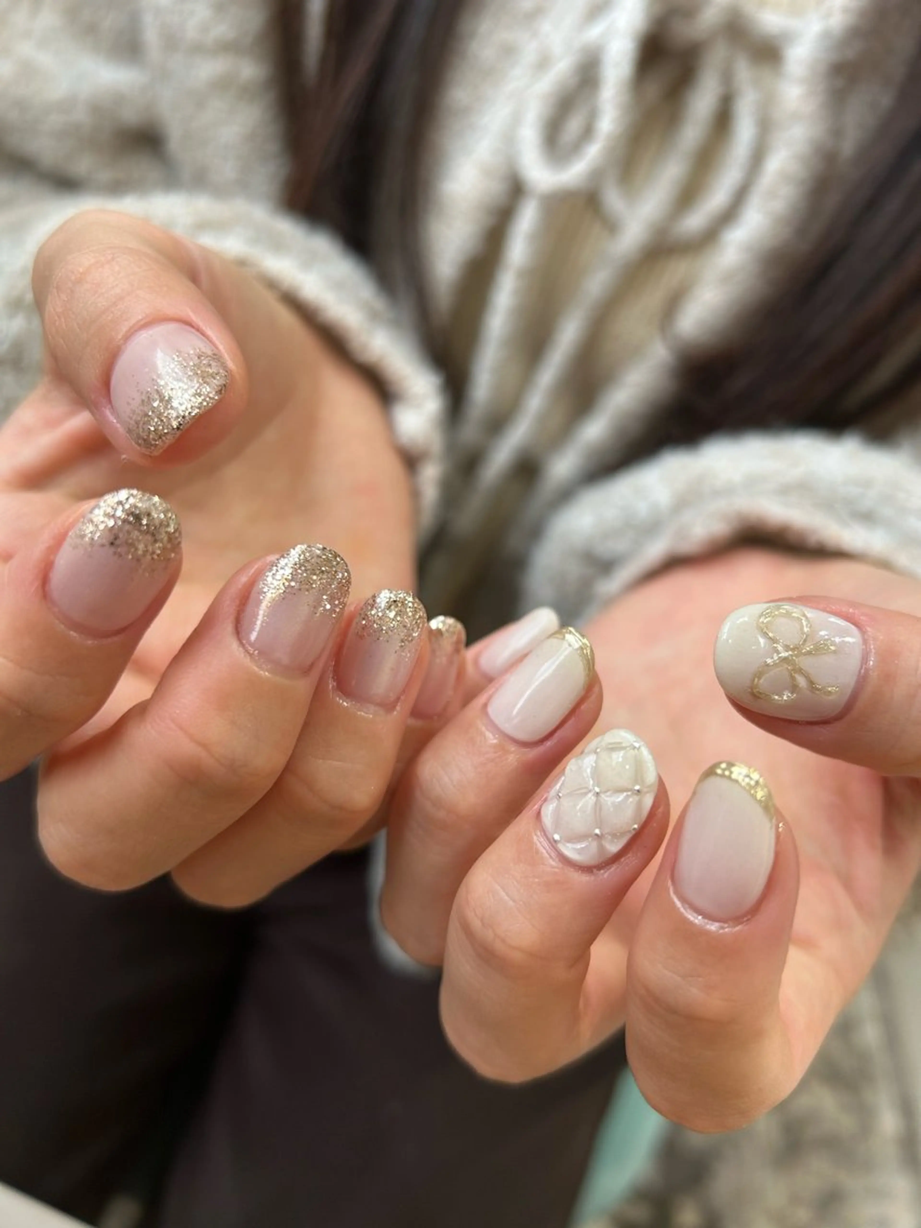 ネイル ハンドネイル 久田 悠佳のネイルデザイン