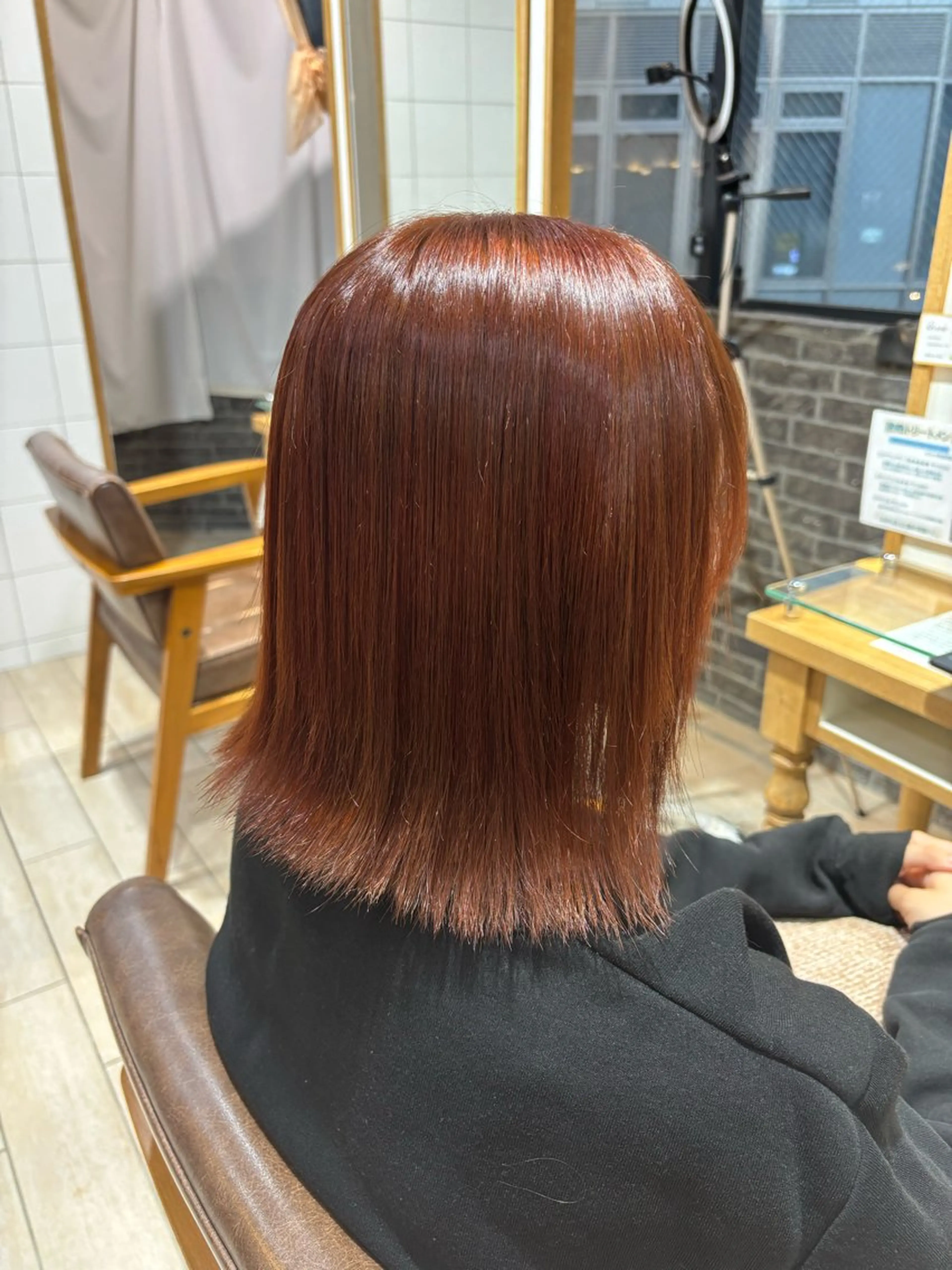 ミディアム カラー mana 💜のヘアスタイル