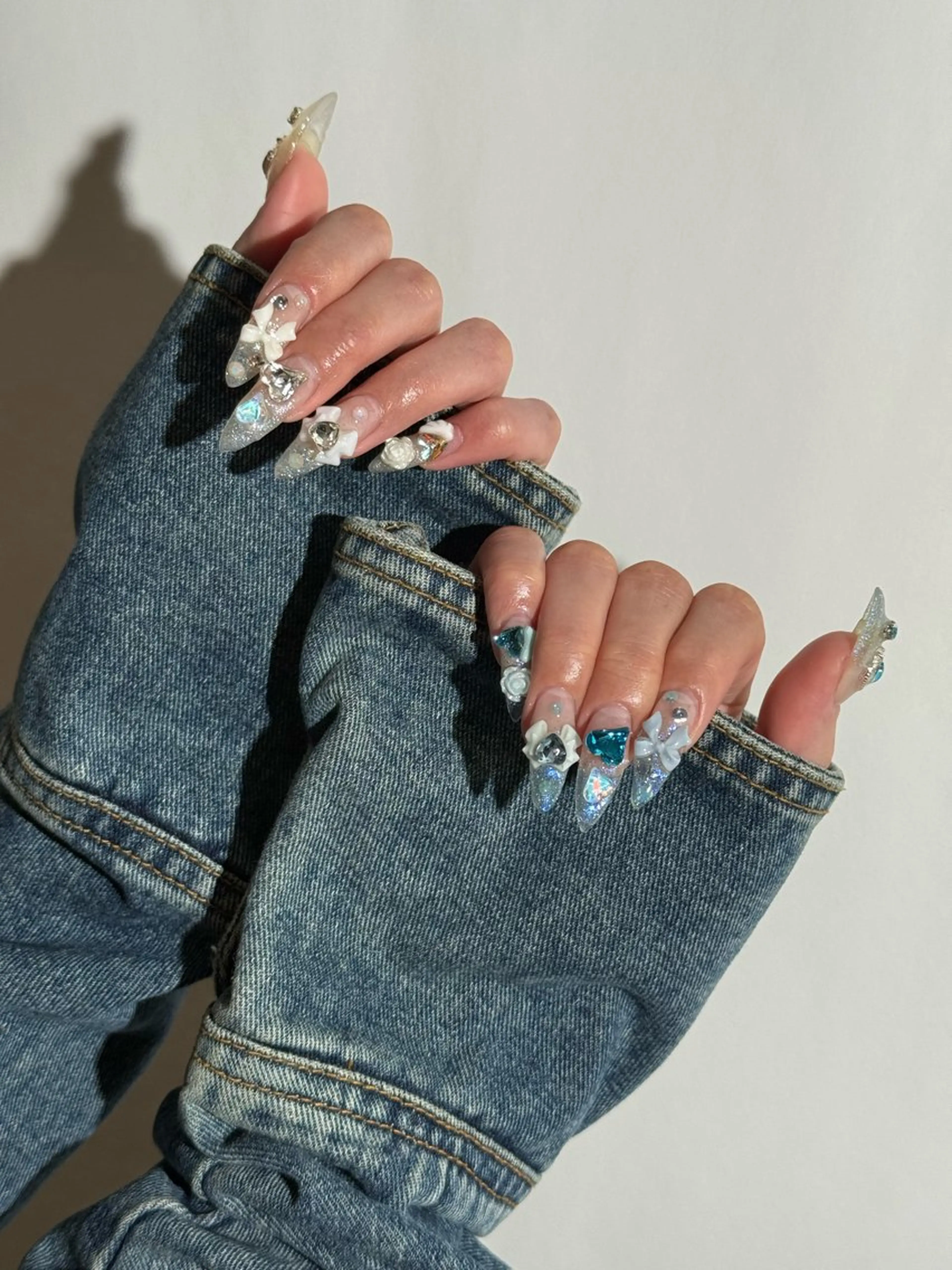 ネイル グラデーション ラメ(グリッター) ラメグラデーション ハンドネイル ORGAN makiのネイルデザイン