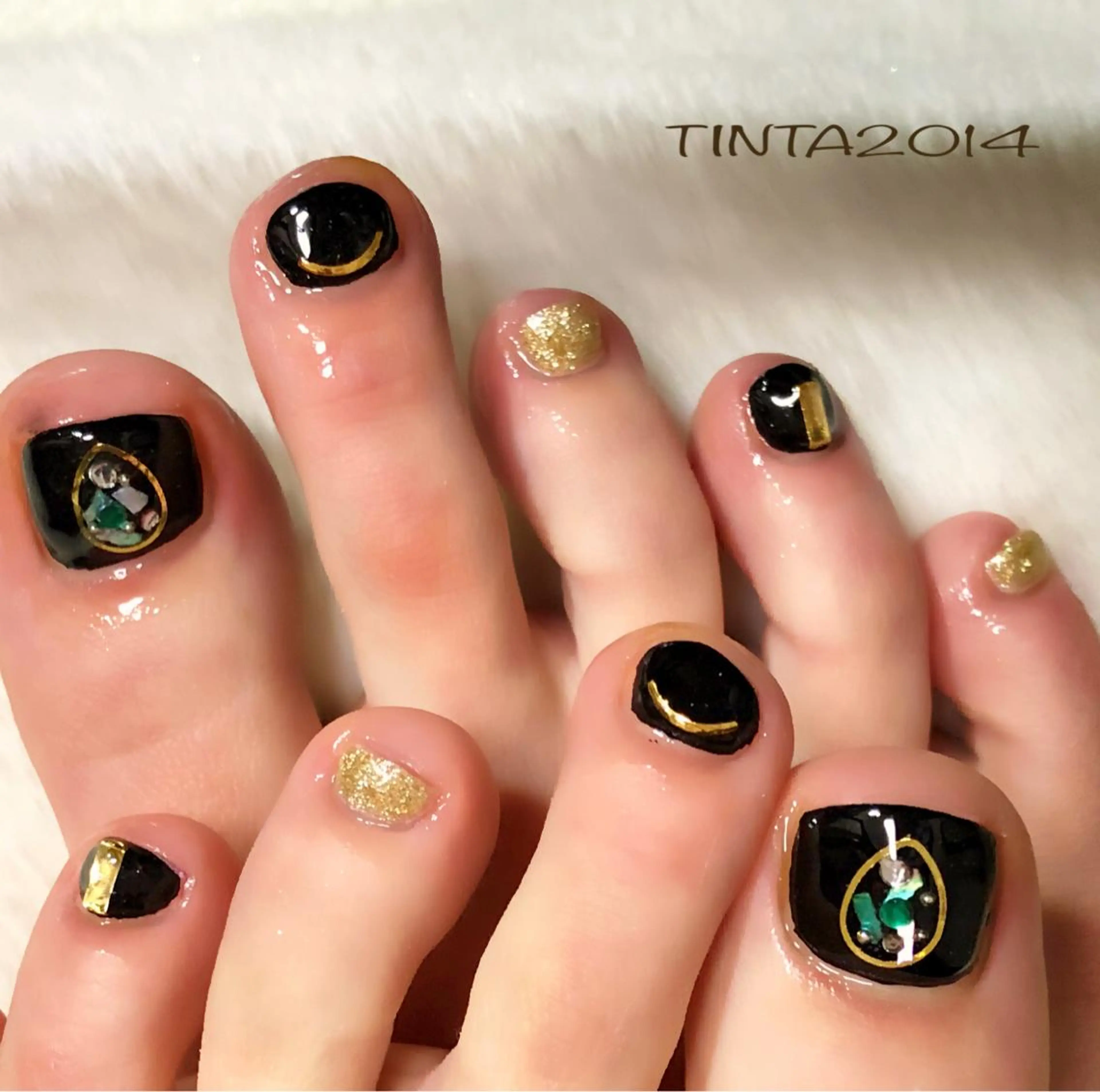 ネイル フットネイル ネイルサロン ティンタ所属・馬場 典子のネイルデザイン