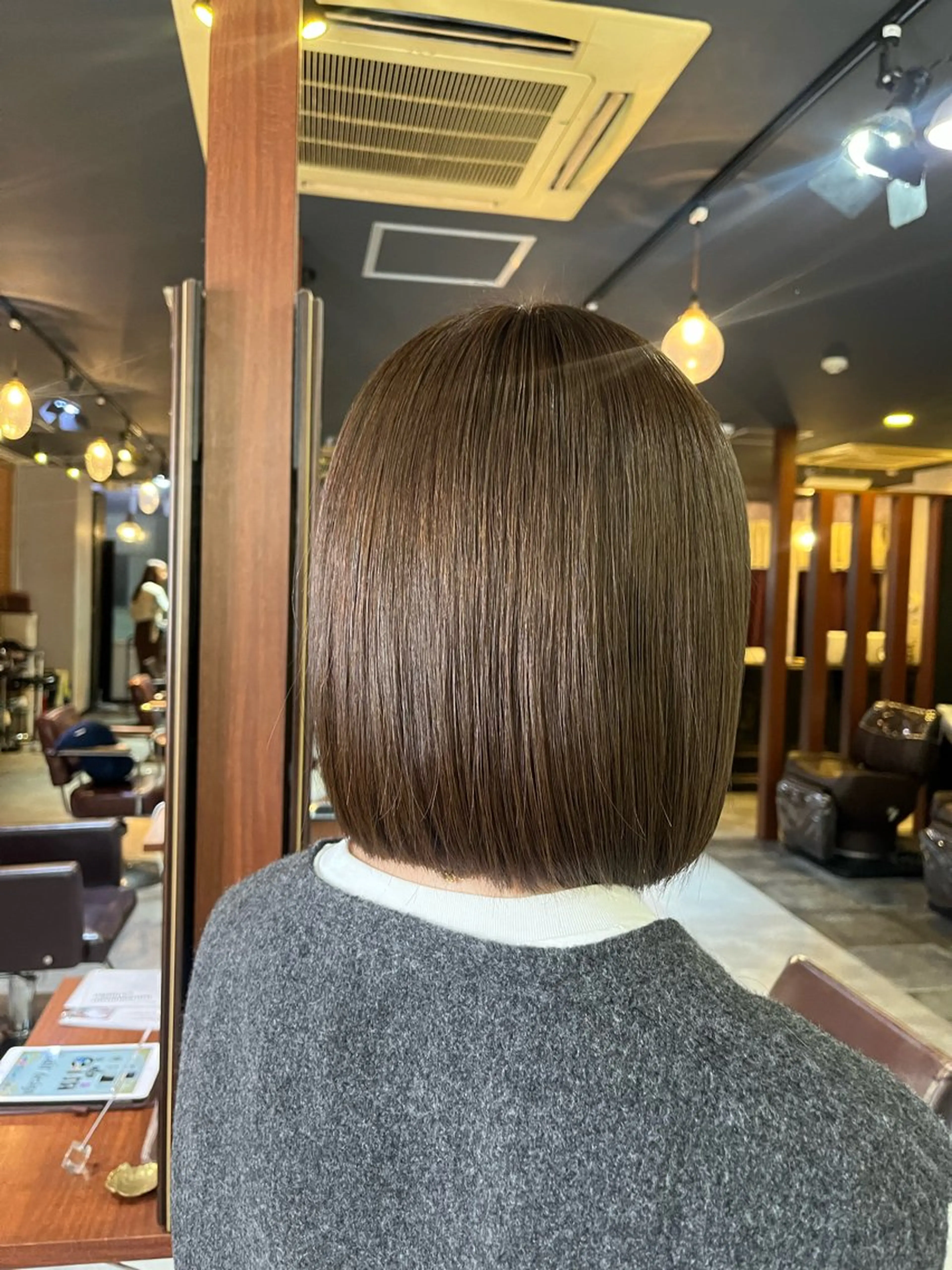 ミディアム ボブ eim hair design 町田店所属・Makino🌷 牧野有花のヘアスタイル