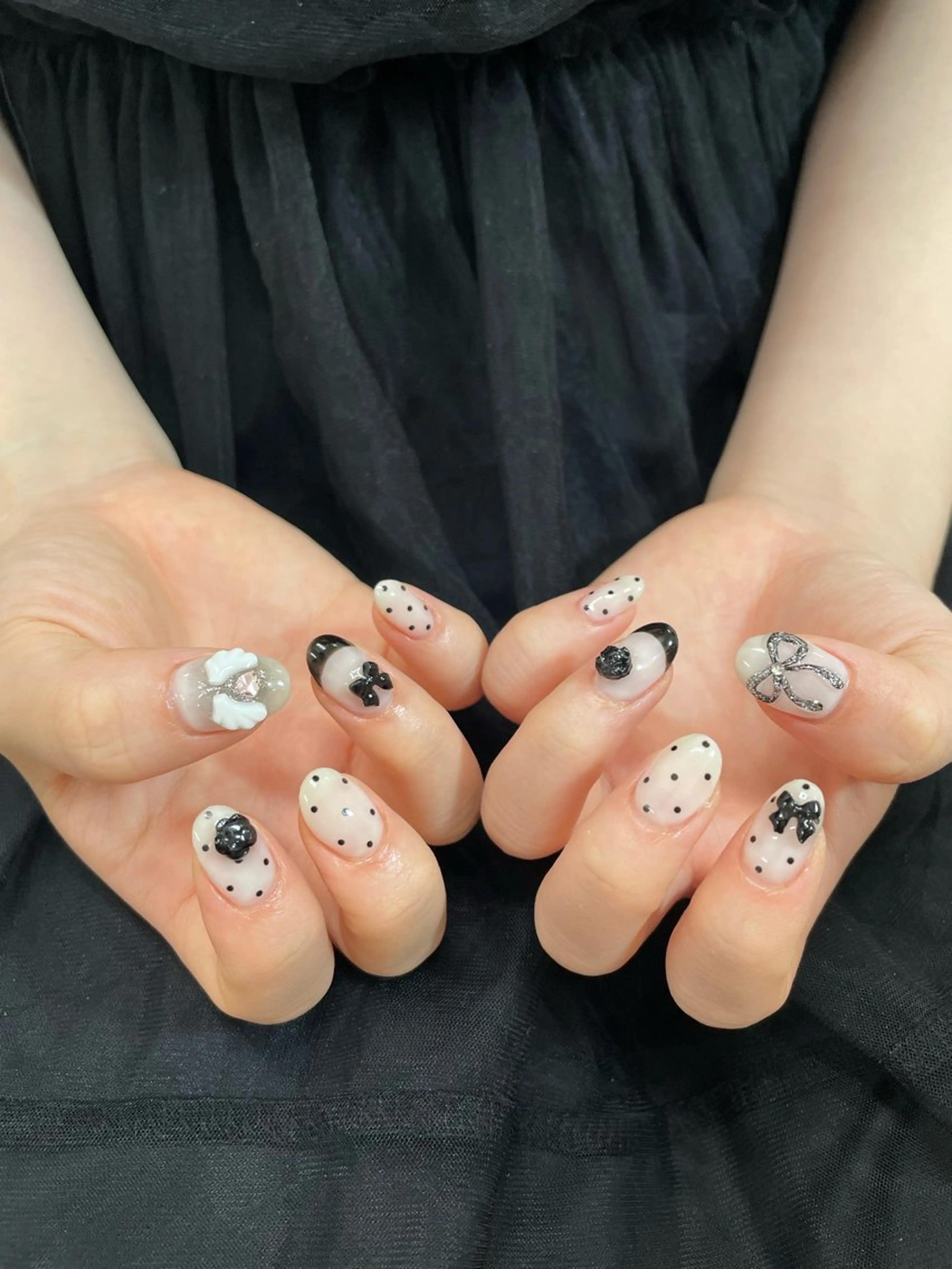 ネイル ハンドネイル koyu 🩶のネイルデザイン