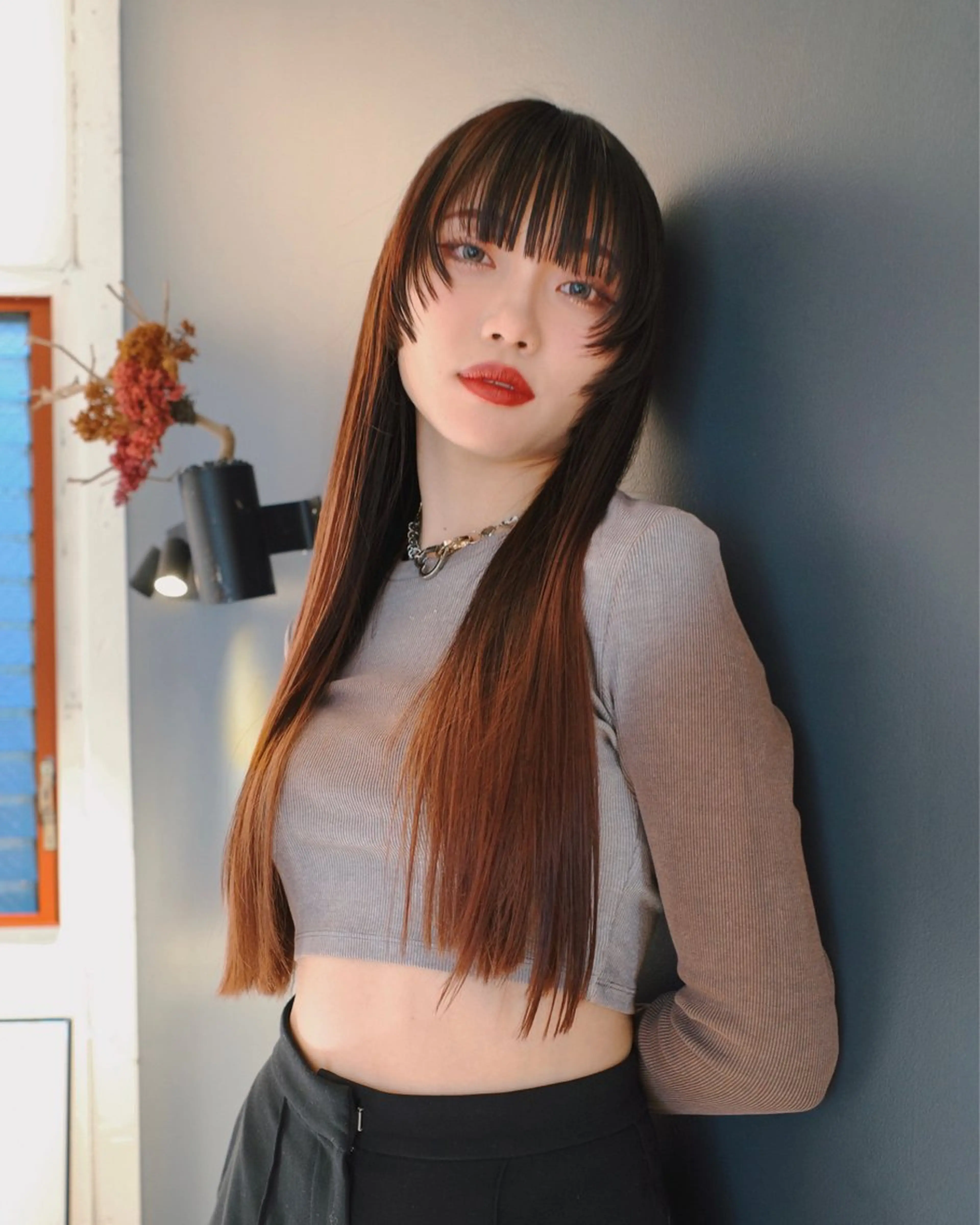 ロング カラー レイヤー/パーマ /ウルフ/nabeのヘアスタイル