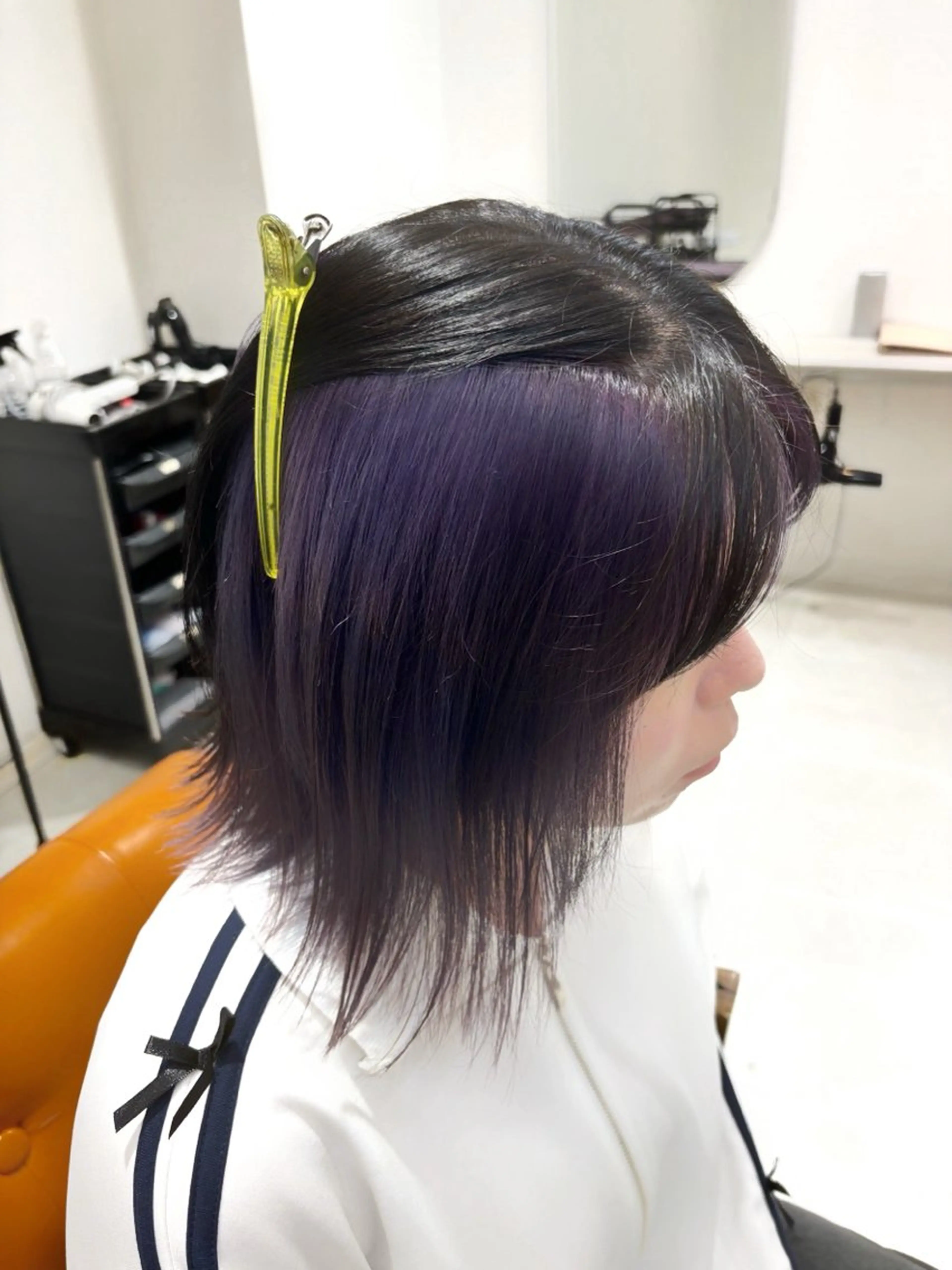 ショート カラー ヘアアレンジ ブリーチ インナーカラー 艶髪/髪質改善/ 松村きさらのヘアスタイル