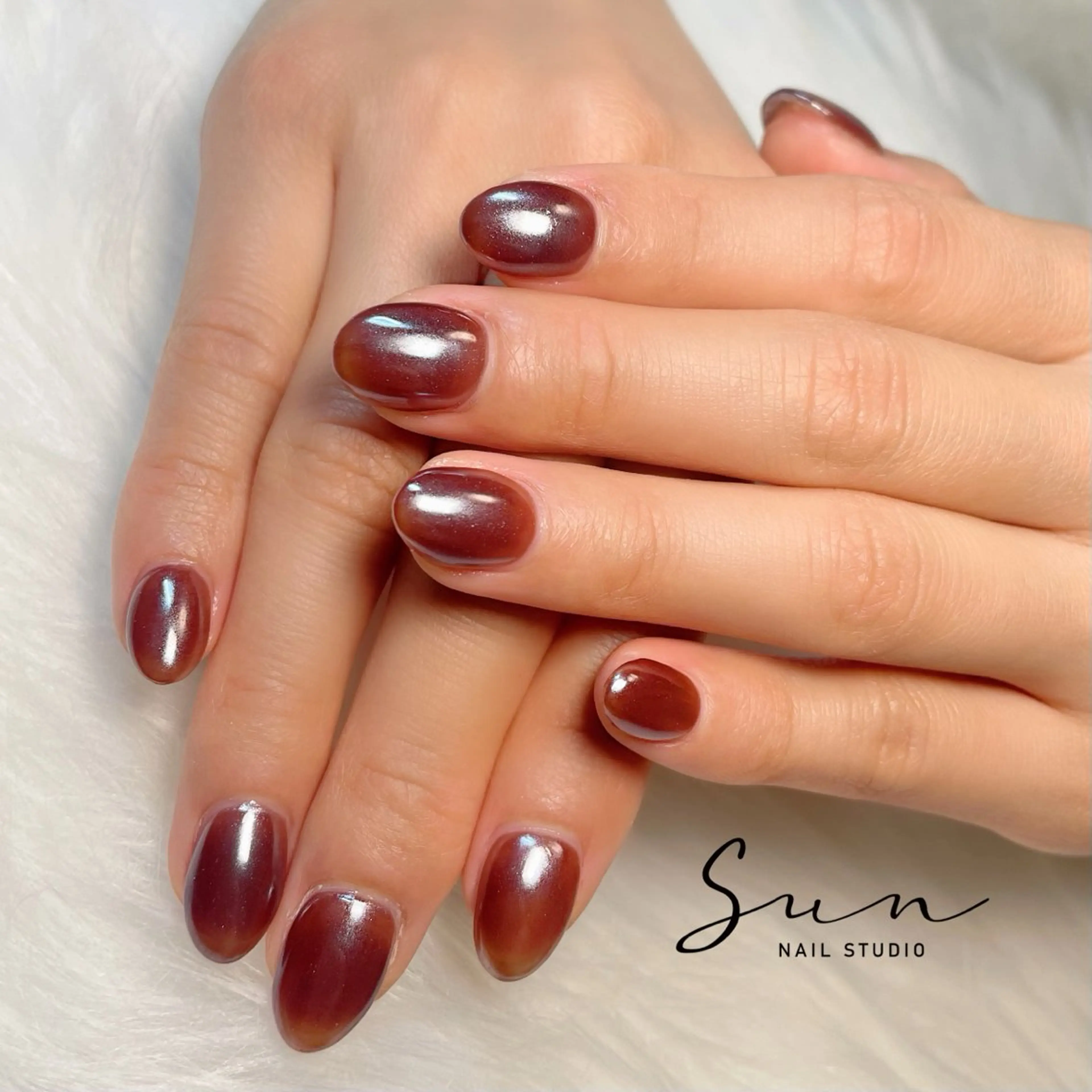 ネイル ミラーネイル SUN nail上本町のネイルデザイン