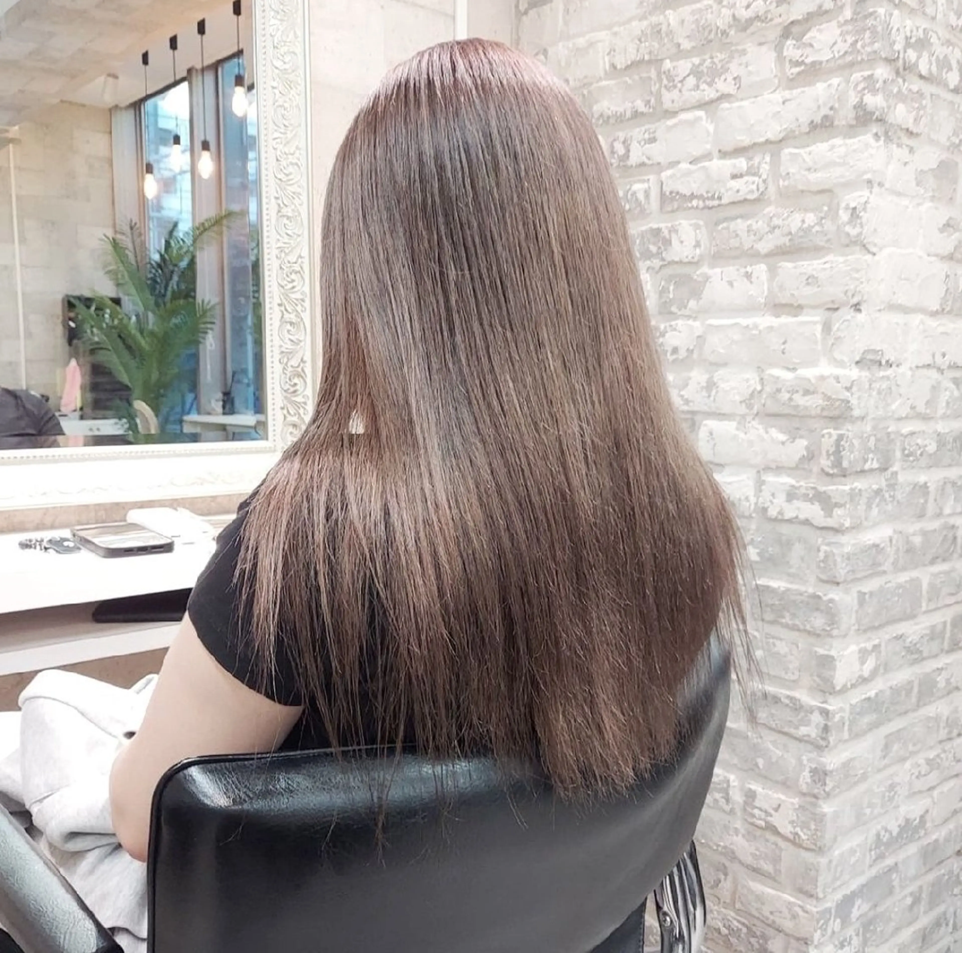 ロング カラー ブラウンカラー ナチュラルブラウン ヘアカラー トリートメント grow上野御徒町【グロウ】所属・ブリーチ・ハイトーン 特化🎉内山のヘアスタイル