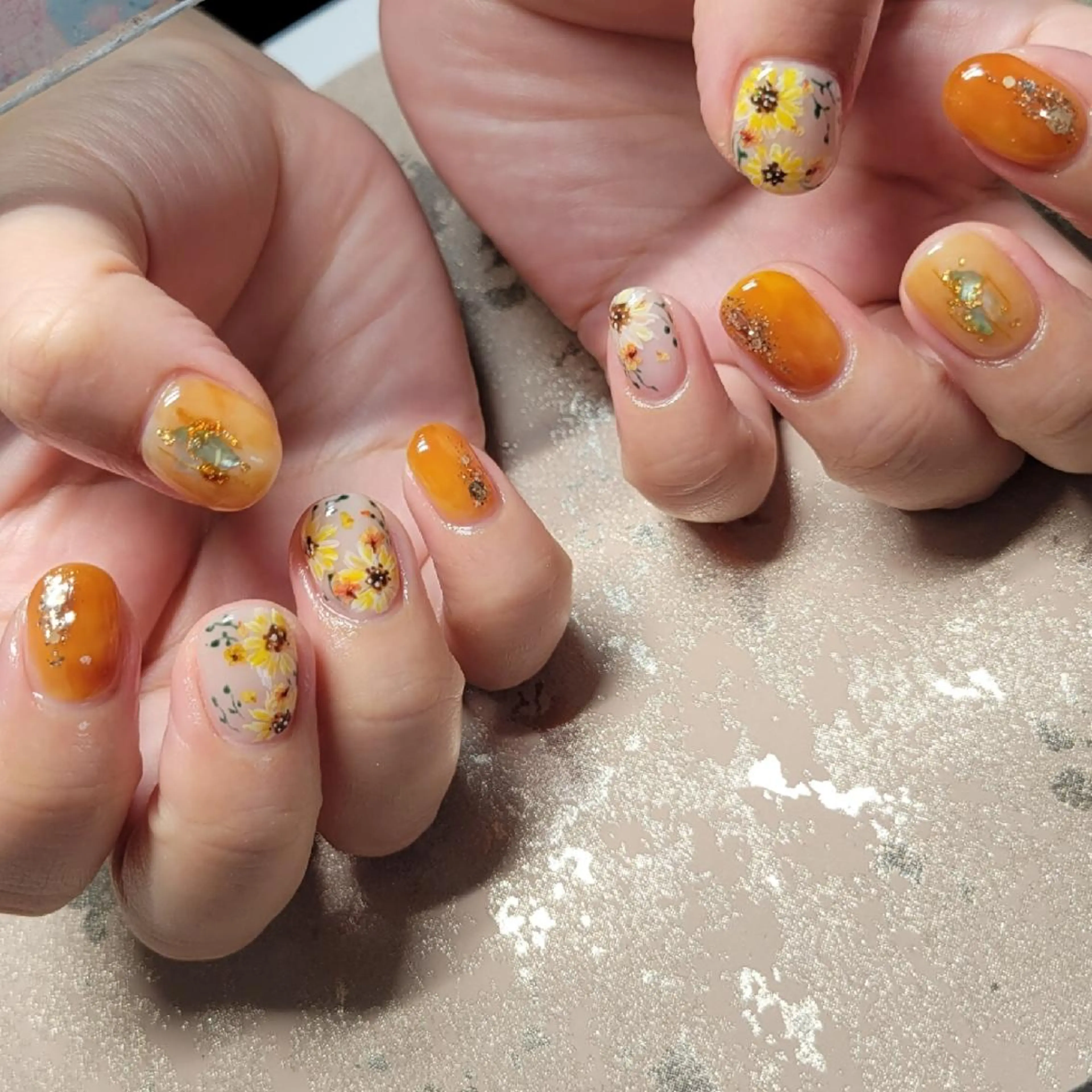 ネイル ハンドネイル ネイルサロンほっこり kanaのネイルデザイン