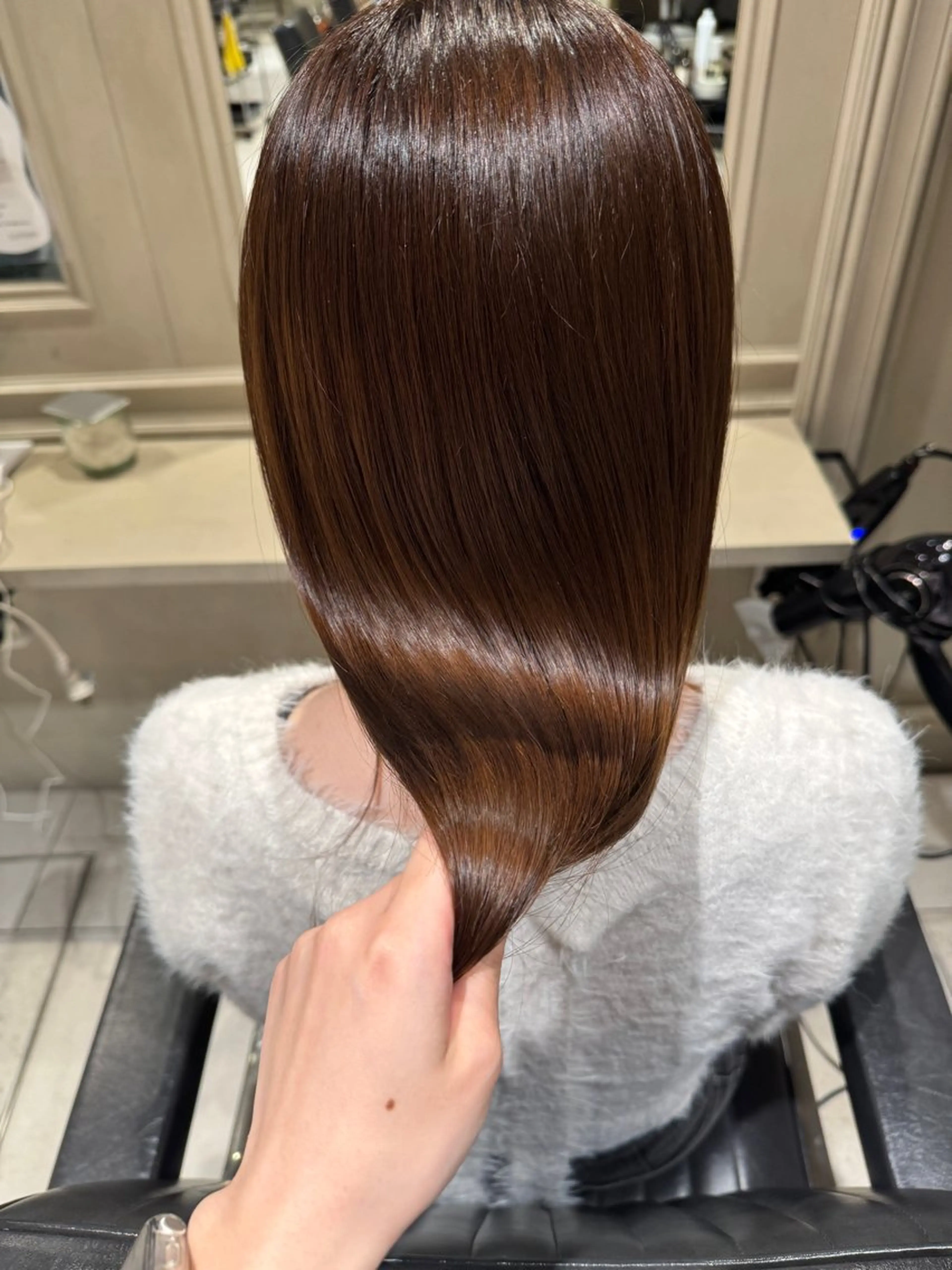 ロング トリートメント み うのヘアスタイル