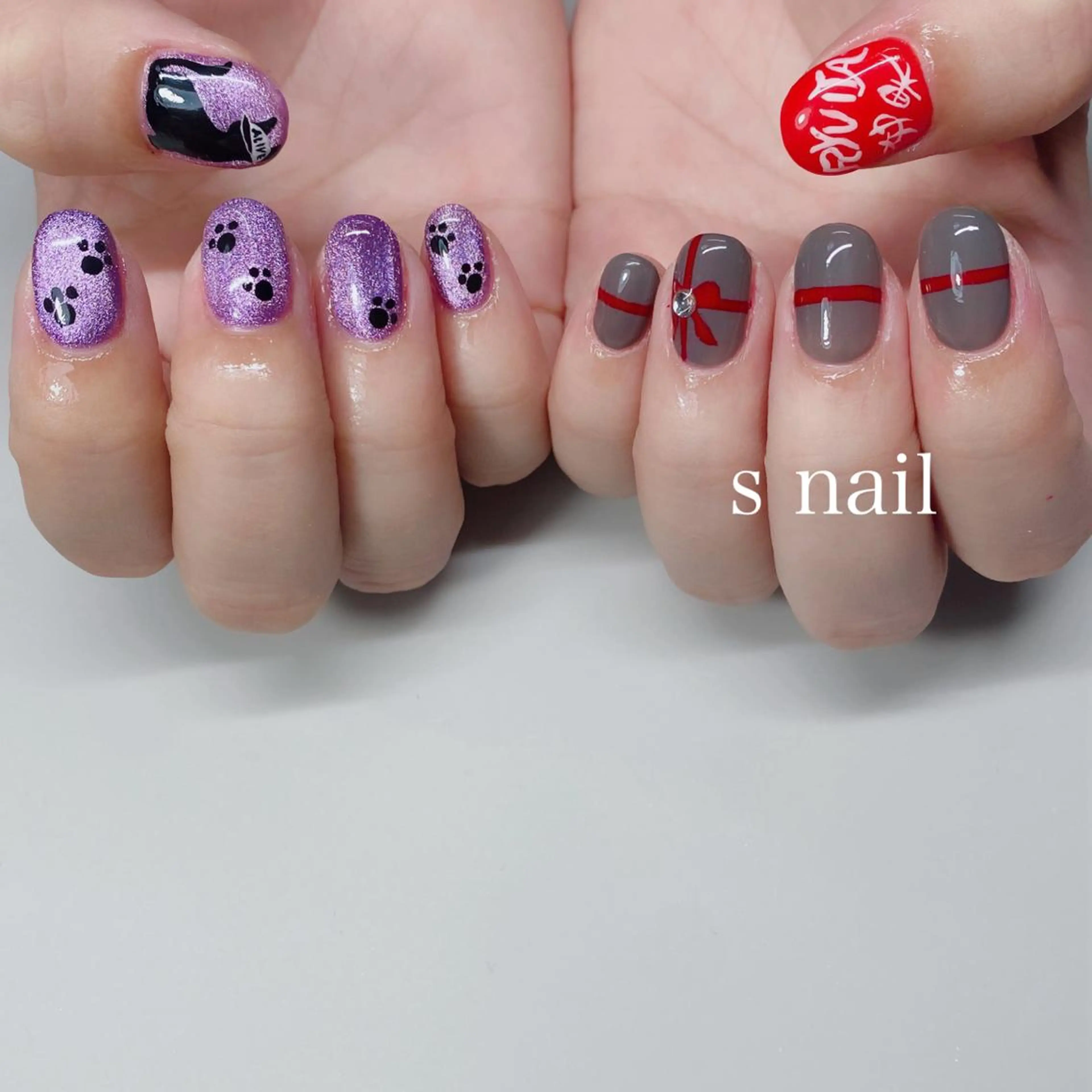 ネイル アートネイル ハンドネイル s nail さとよしみゆきのネイルデザイン