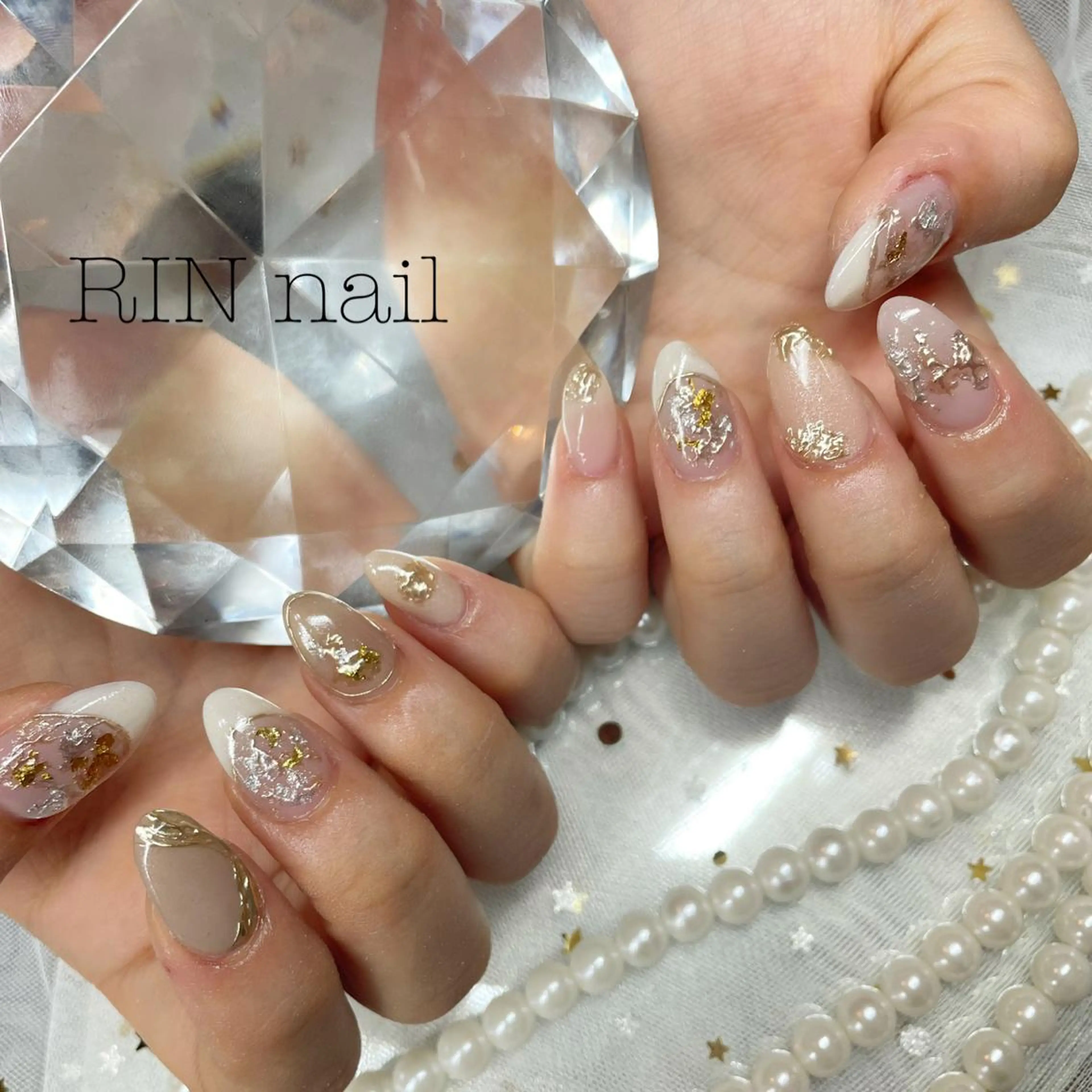 ネイル ハンドネイル ハンドケア RIN HOMEnailのネイルデザイン