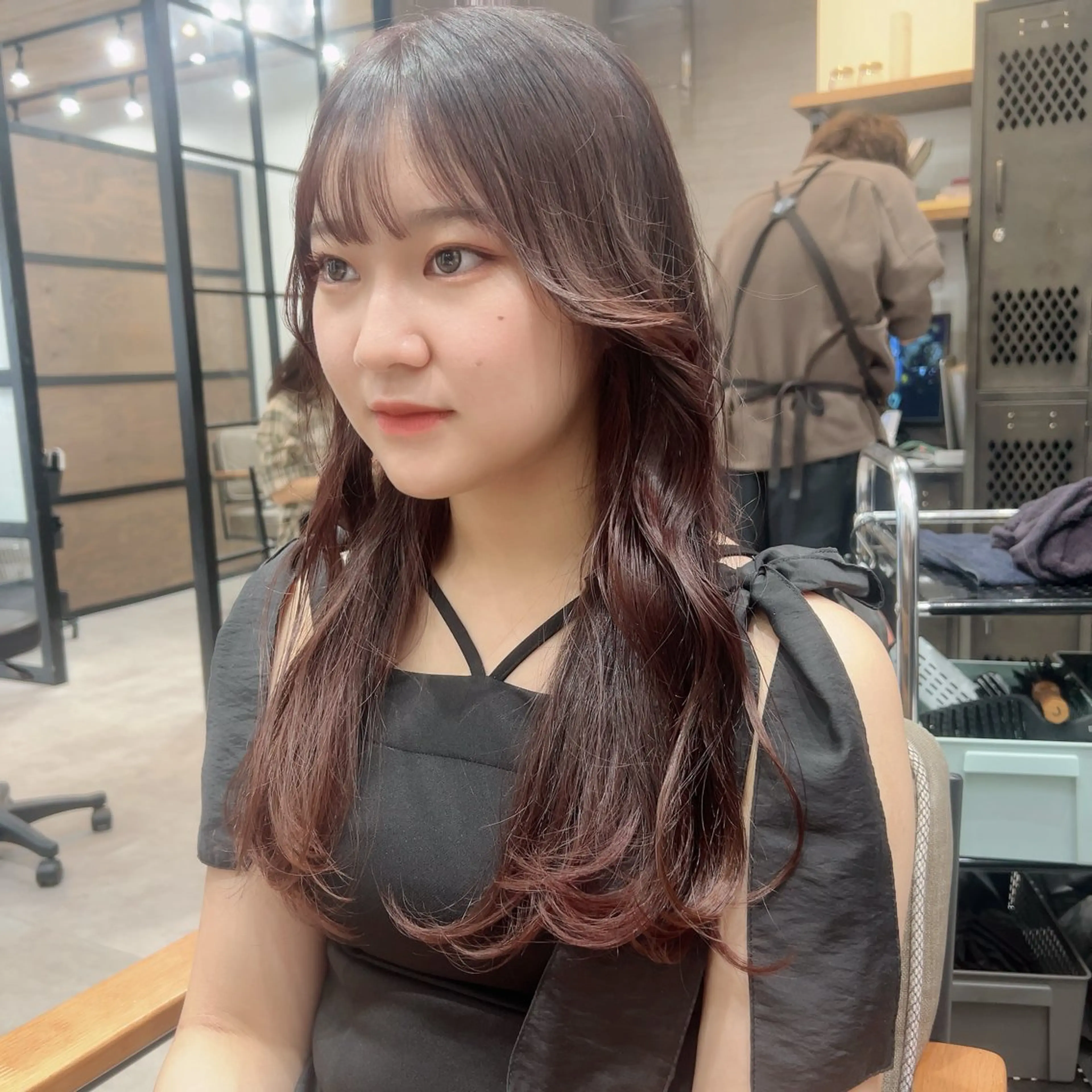 ロング レイヤー/韓国/ ハッシュ/高田翼のヘアスタイル