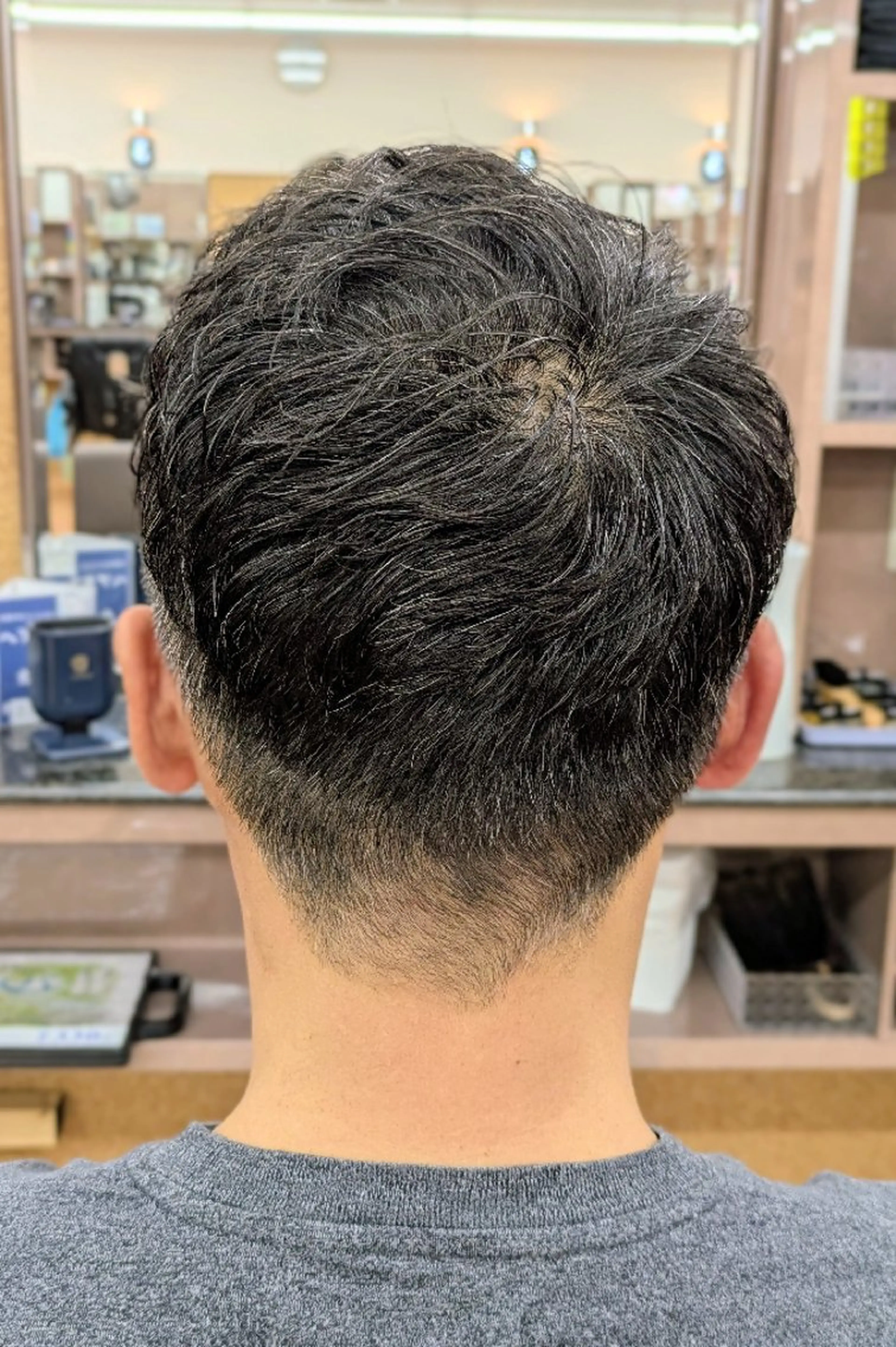 ショート パーマ 理容プラーナ長岡堺町店所属・理容プラーナ 福井のヘアスタイル