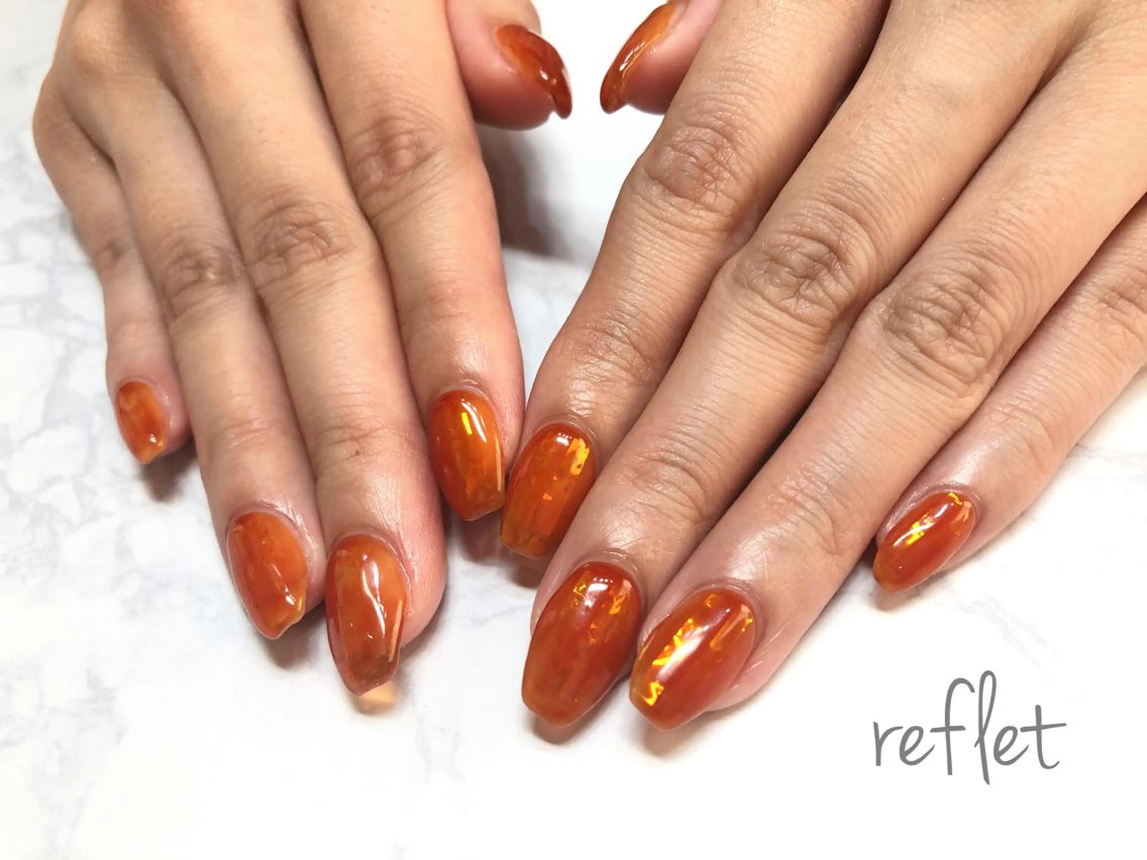 ネイル ハンドネイル reflet nailのネイルデザイン