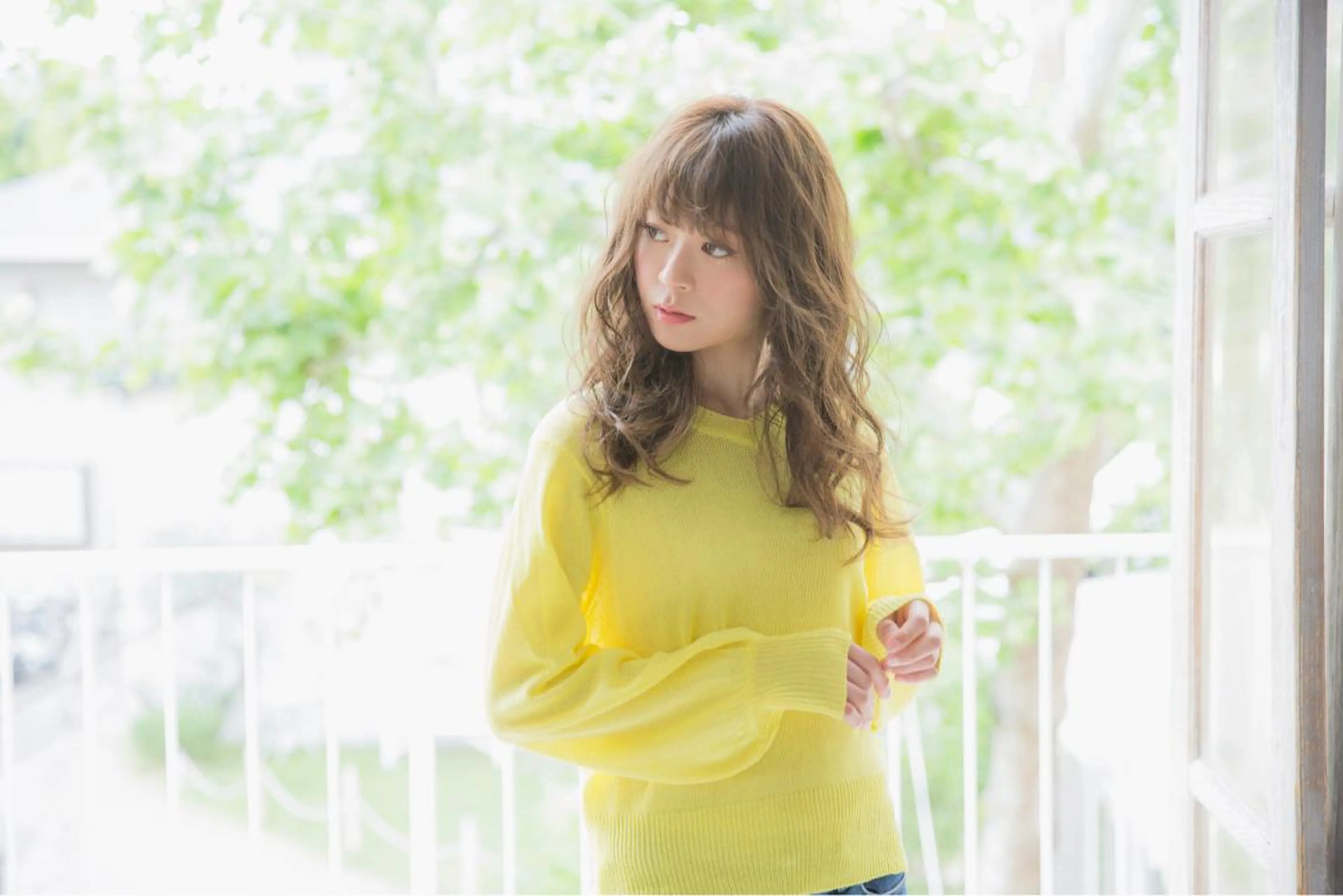 セミロング カット ヘアカラー トリートメント 所渉/韓国レイヤー /ウルフカットのヘアスタイル