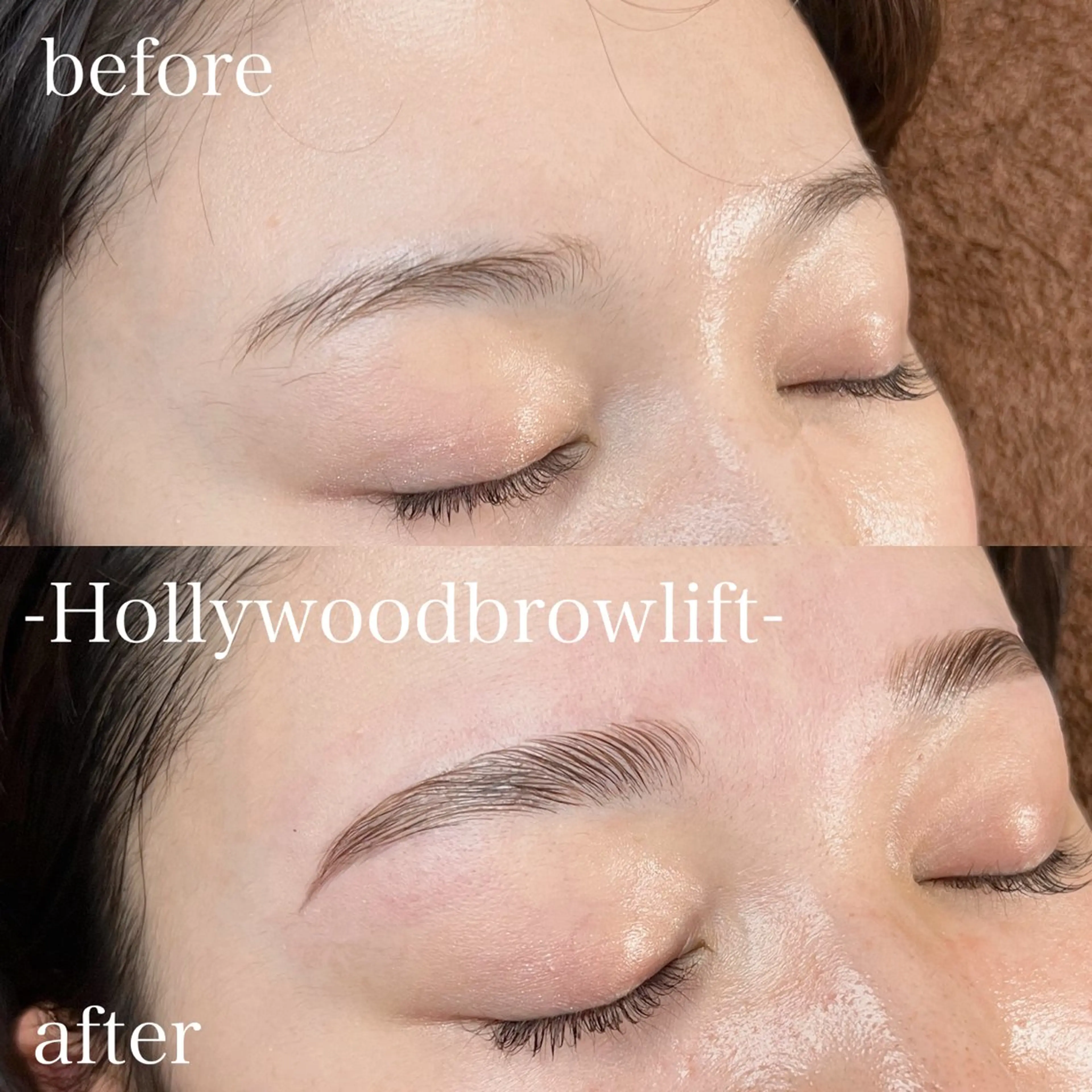 アイブロウ ハリウッドブロウリフト MONDO MIZUKIのマツエク・マツパデザイン