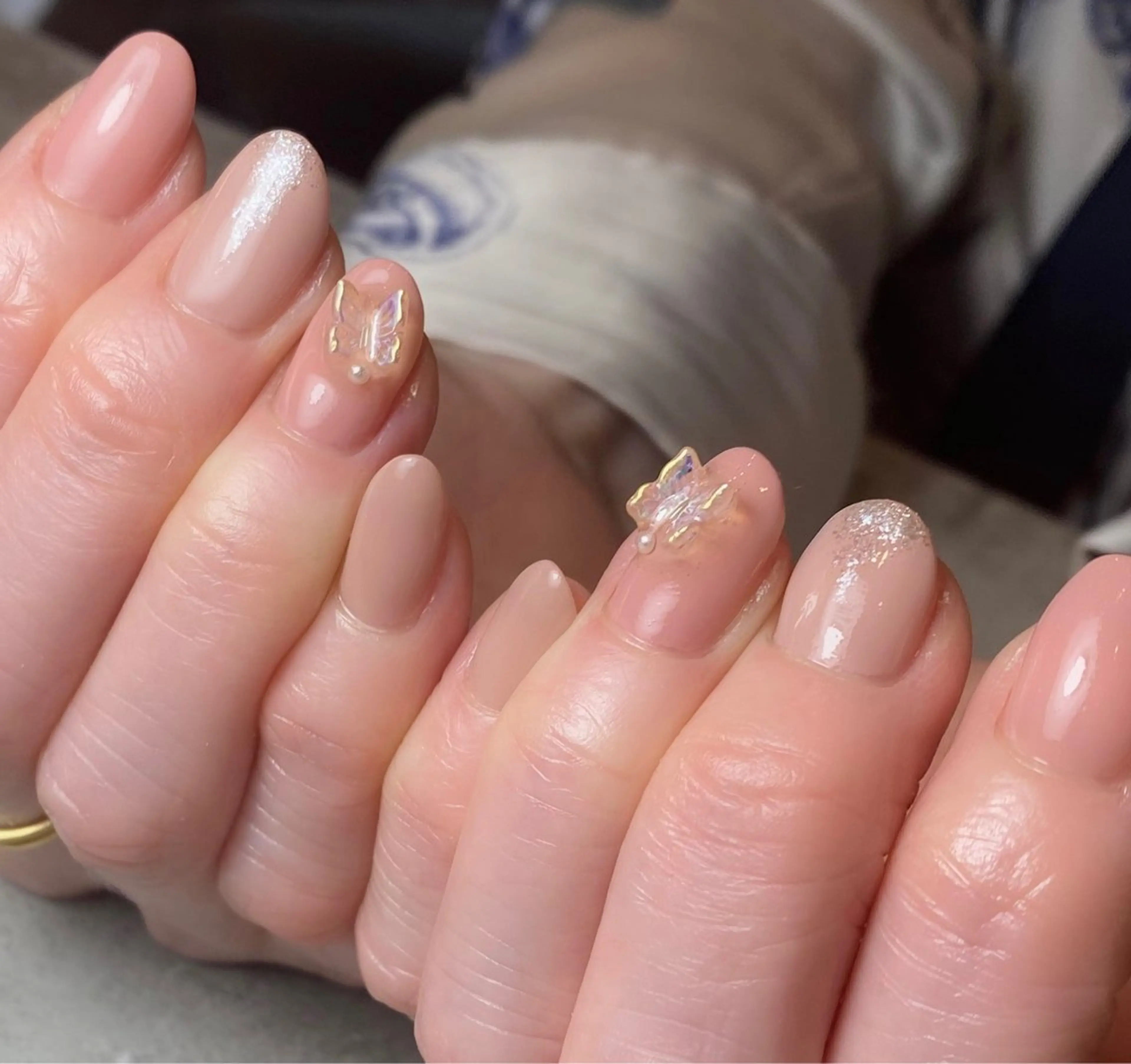 ネイル ラメ(グリッター) ワンカラーネイル ハンドネイル Narumi nailのネイルデザイン