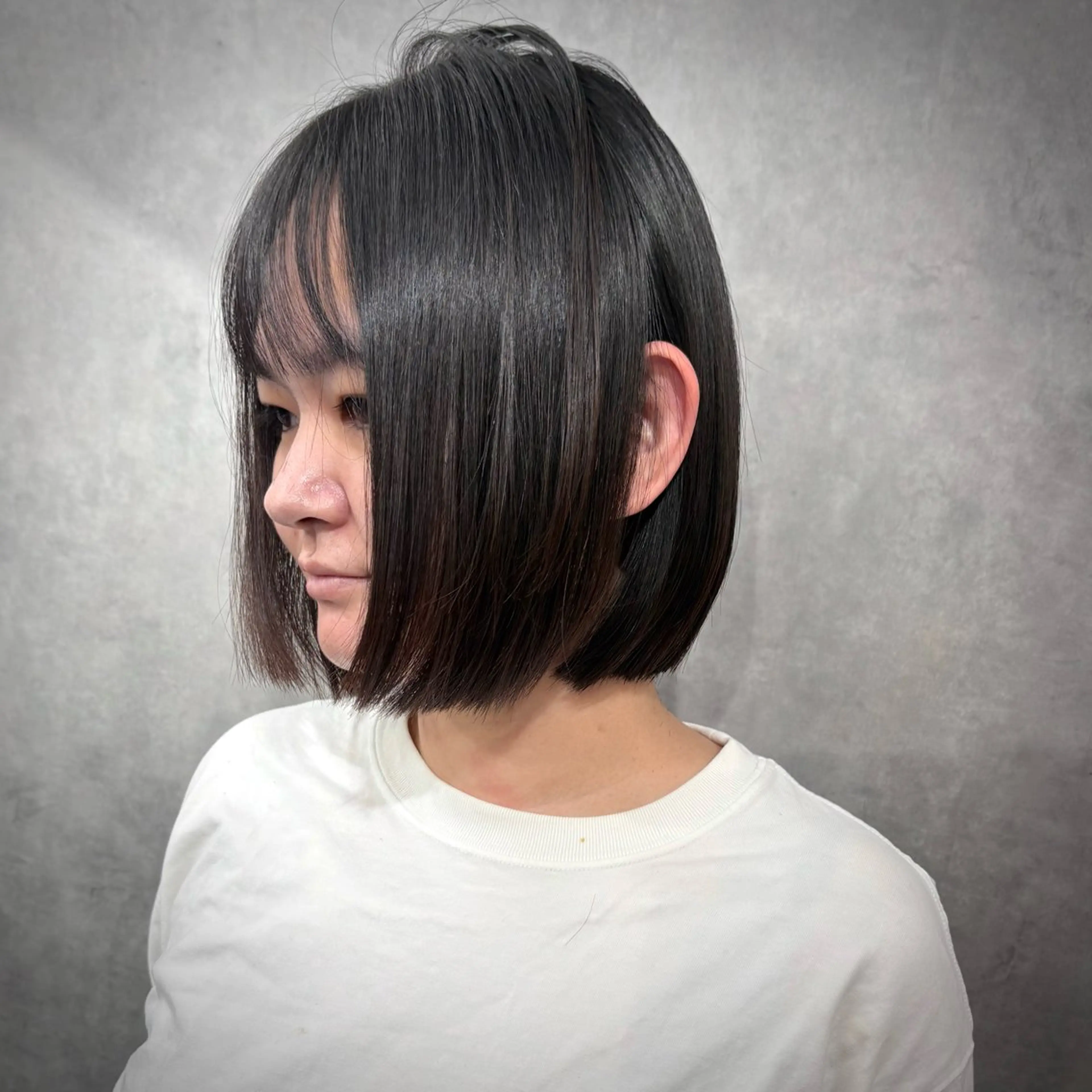 ショート ボブ いろあそび所属・八王子早朝🉐カット モデル募集🉐のヘアスタイル