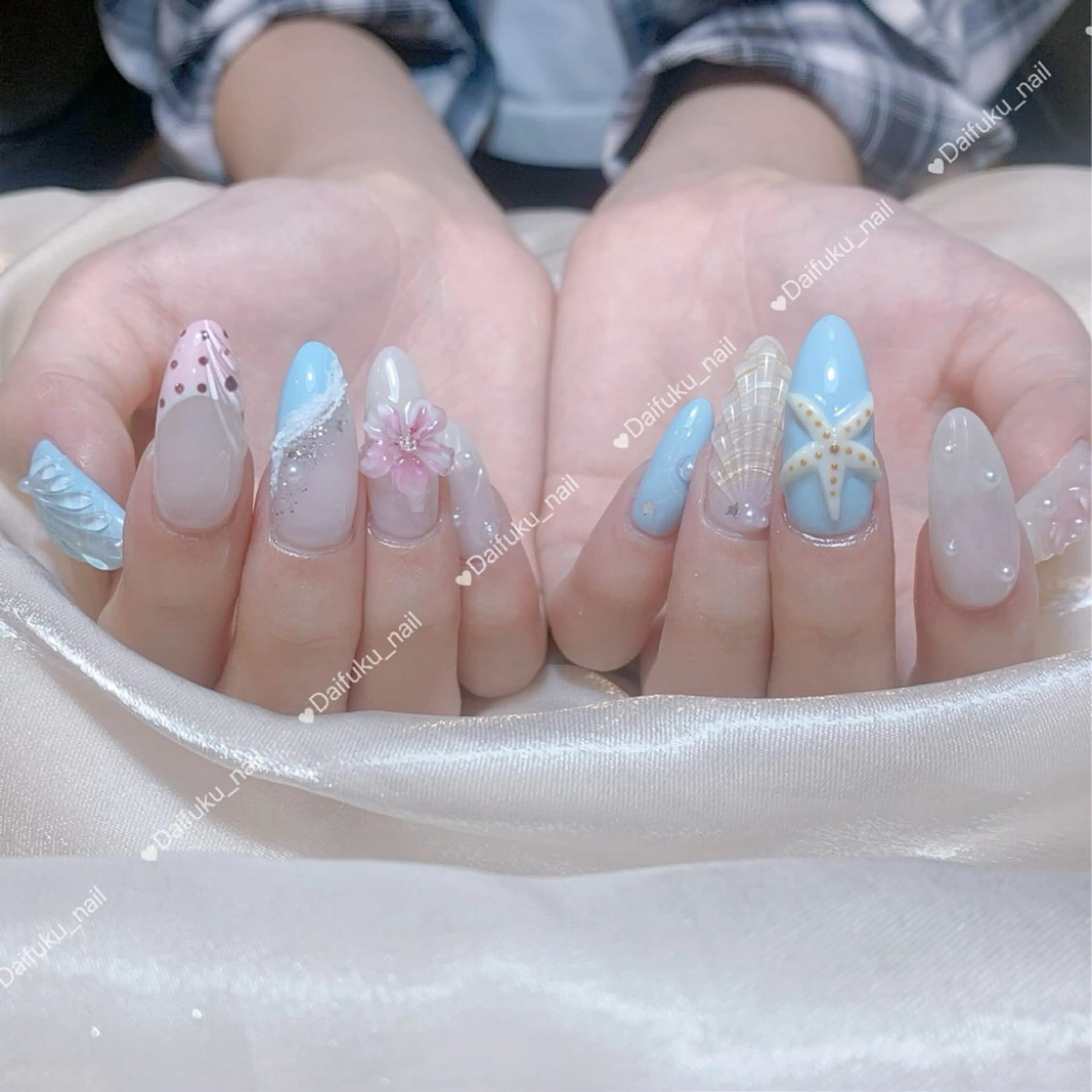 ミディアム ハンドネイル Daifuku_nails所属・Daifuku nailsのネイルデザイン
