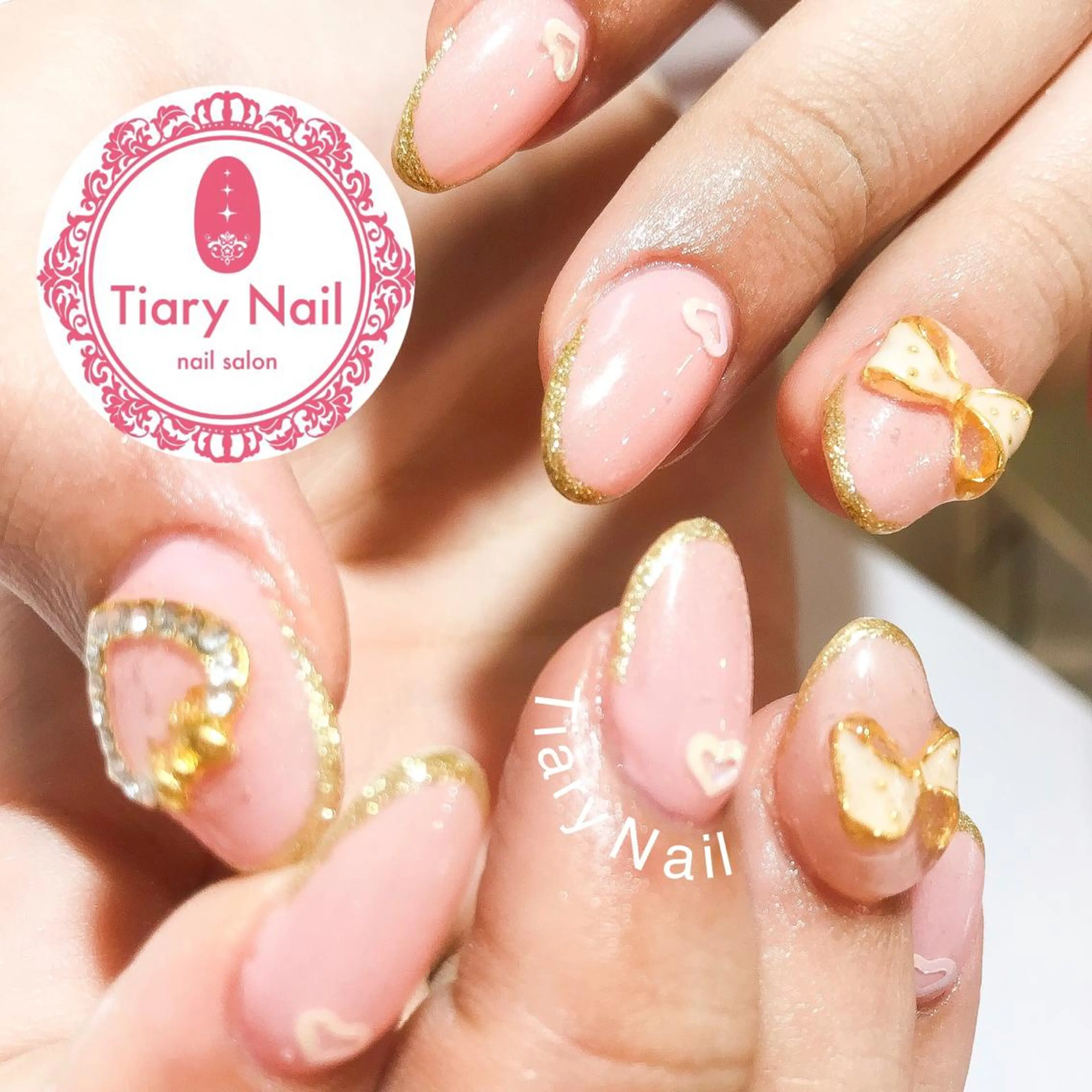 ネイル 💗🪽Tiary Nail🪽💗のネイルデザイン