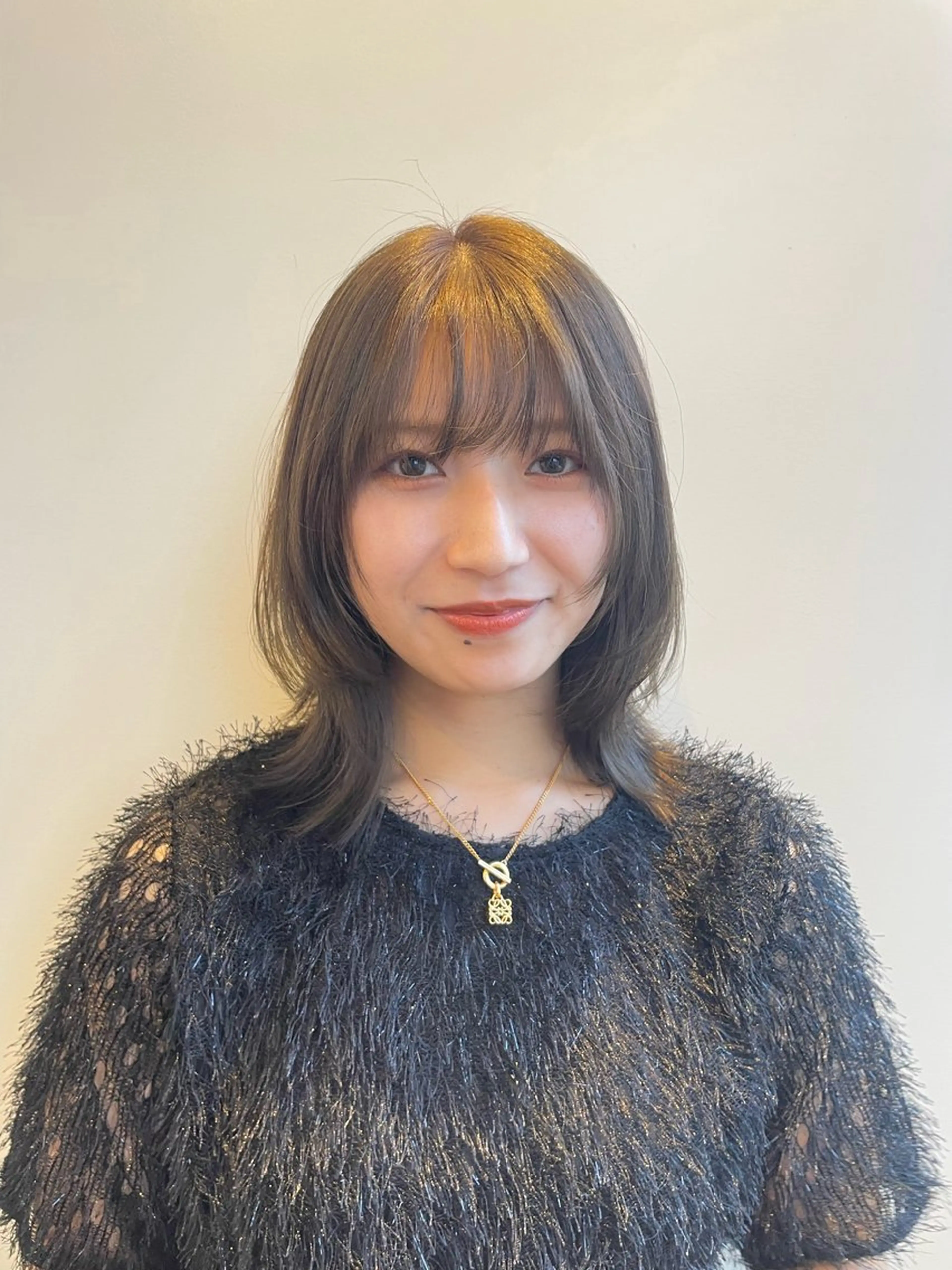 ミディアム カラー ヘアカラー Toiro 横浜所属・🎀レイヤー/パーマ カラー/ai🎀のヘアスタイル