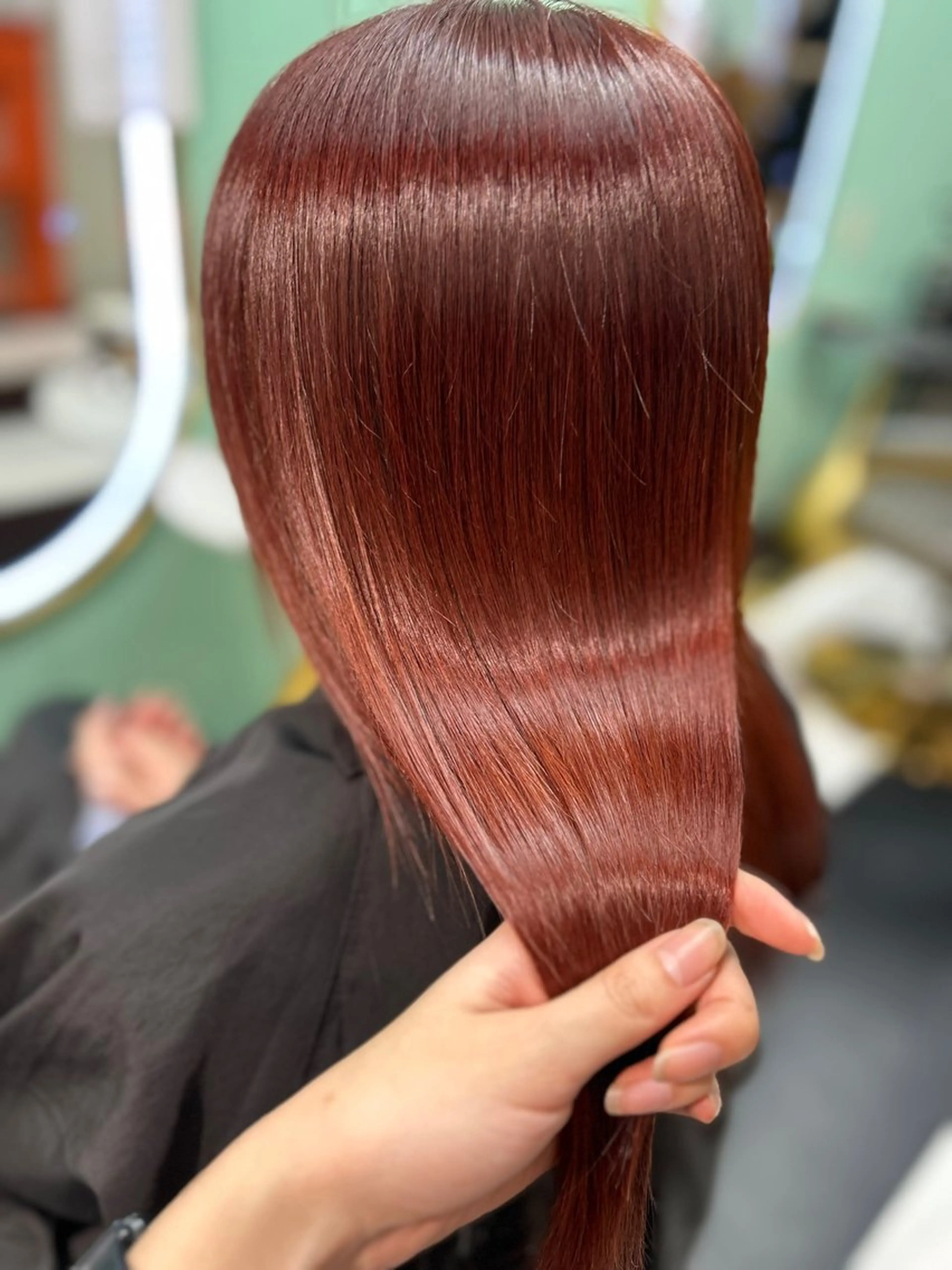 ミディアム アッシュ 髪質改善 カット ヘアカラー トリートメント 【髪質改善特化】 新宿/縮毛矯正/セラのヘアスタイル