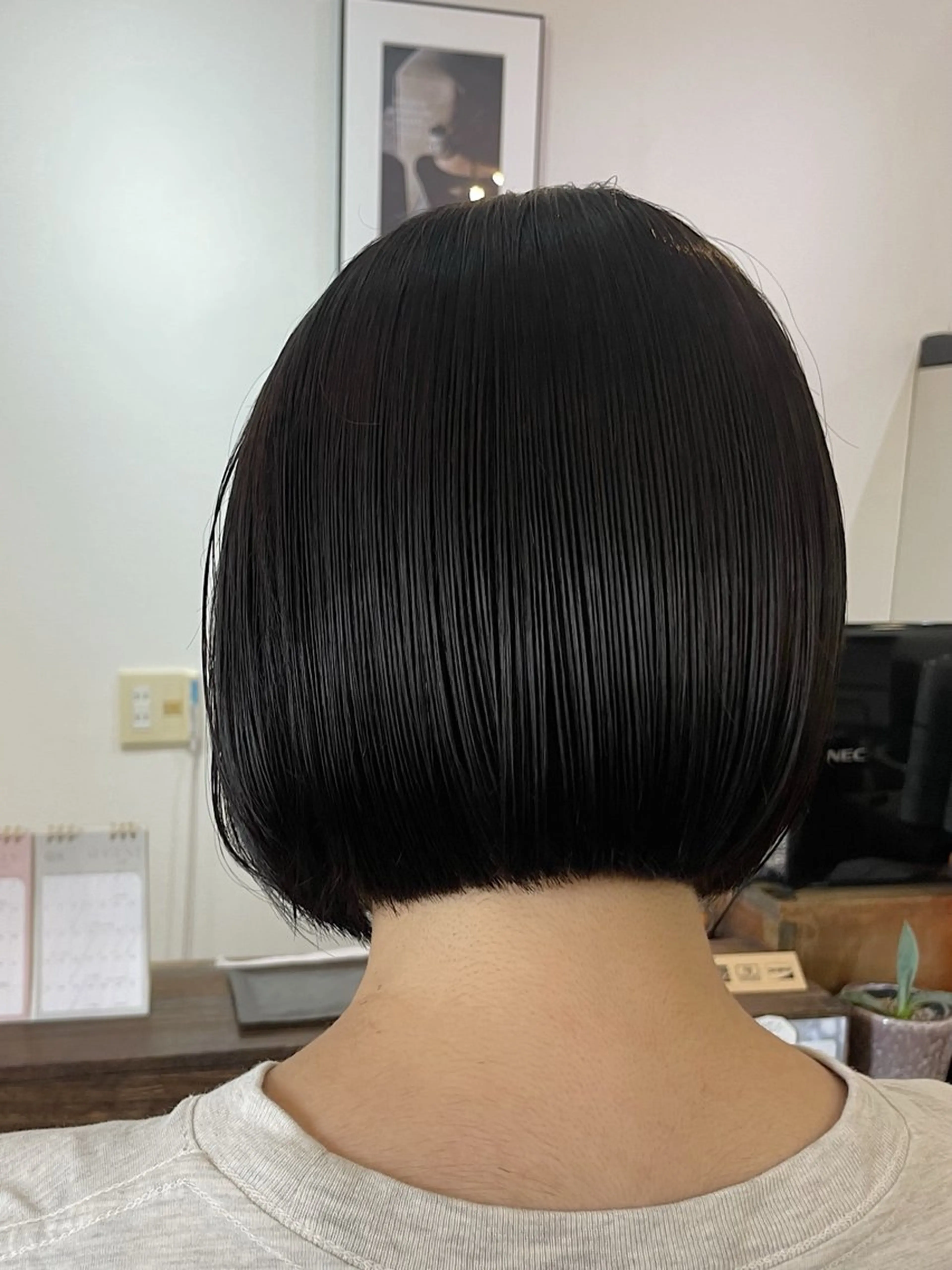 ショート ボブ hair bulb所属・三國 栞音のヘアスタイル