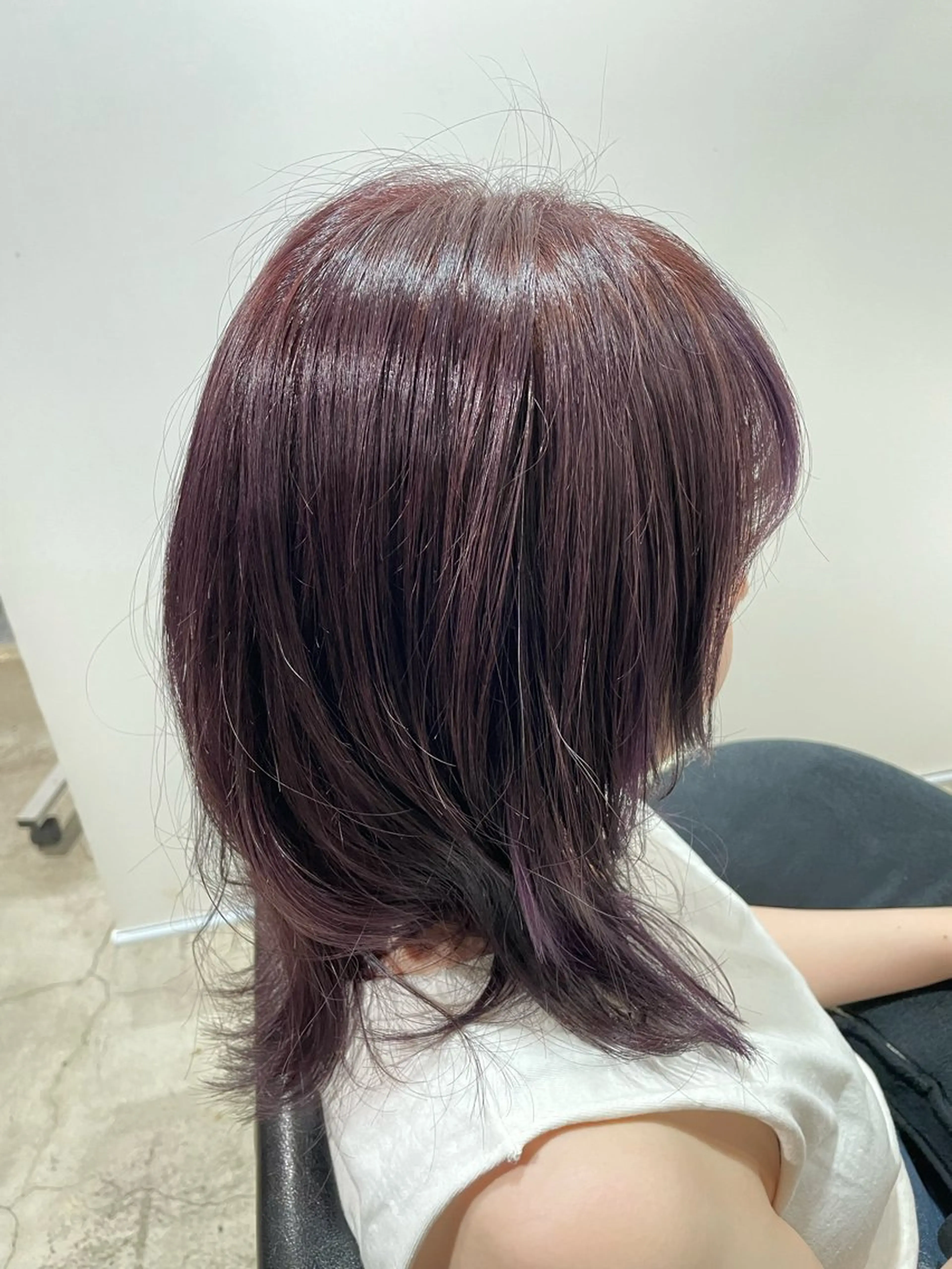 セミロング カラー 【お洒落パーマ】 Elme　肥塚康汰郎のヘアスタイル