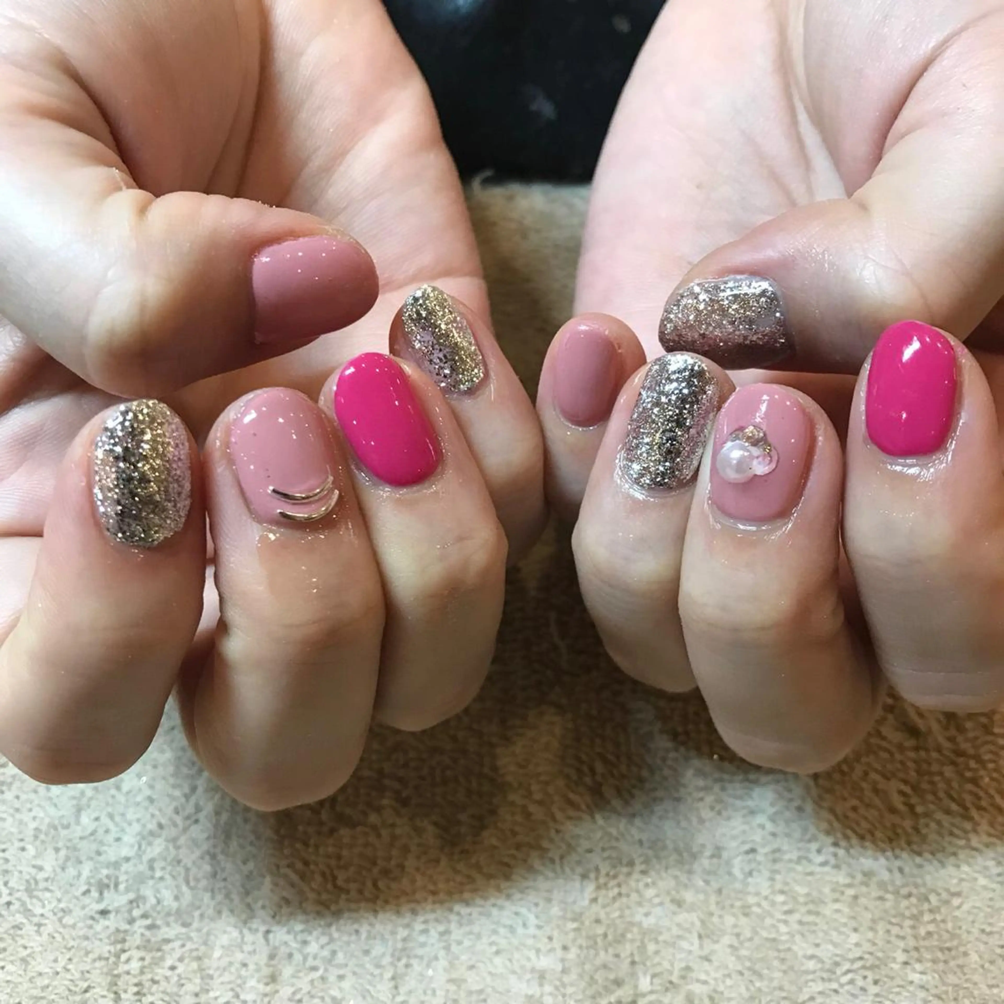 ネイル マルサンカクシカク所属・○△□ 守口市のネイルデザイン