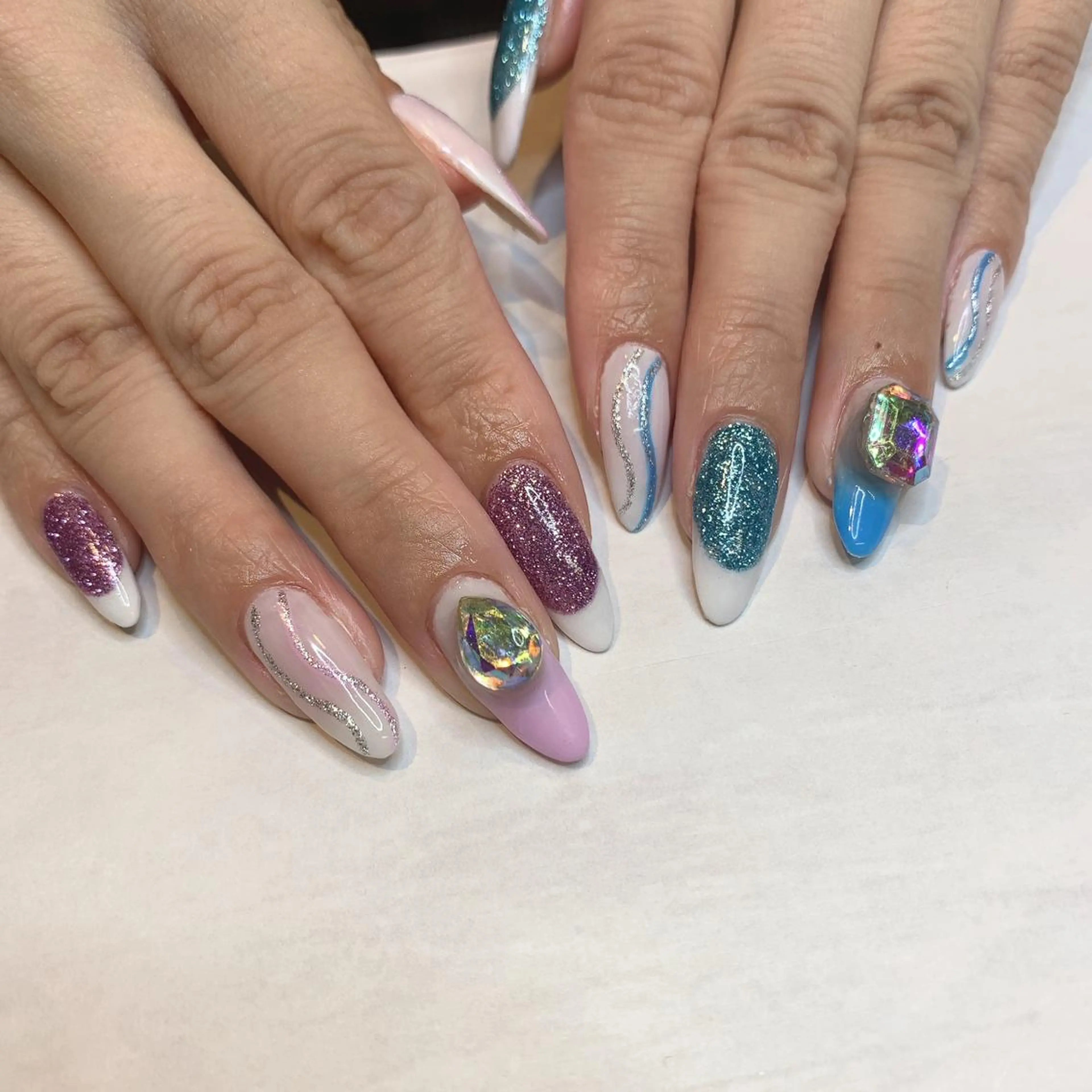 ネイル ハンドネイル フットネイル Adite nailのネイルデザイン