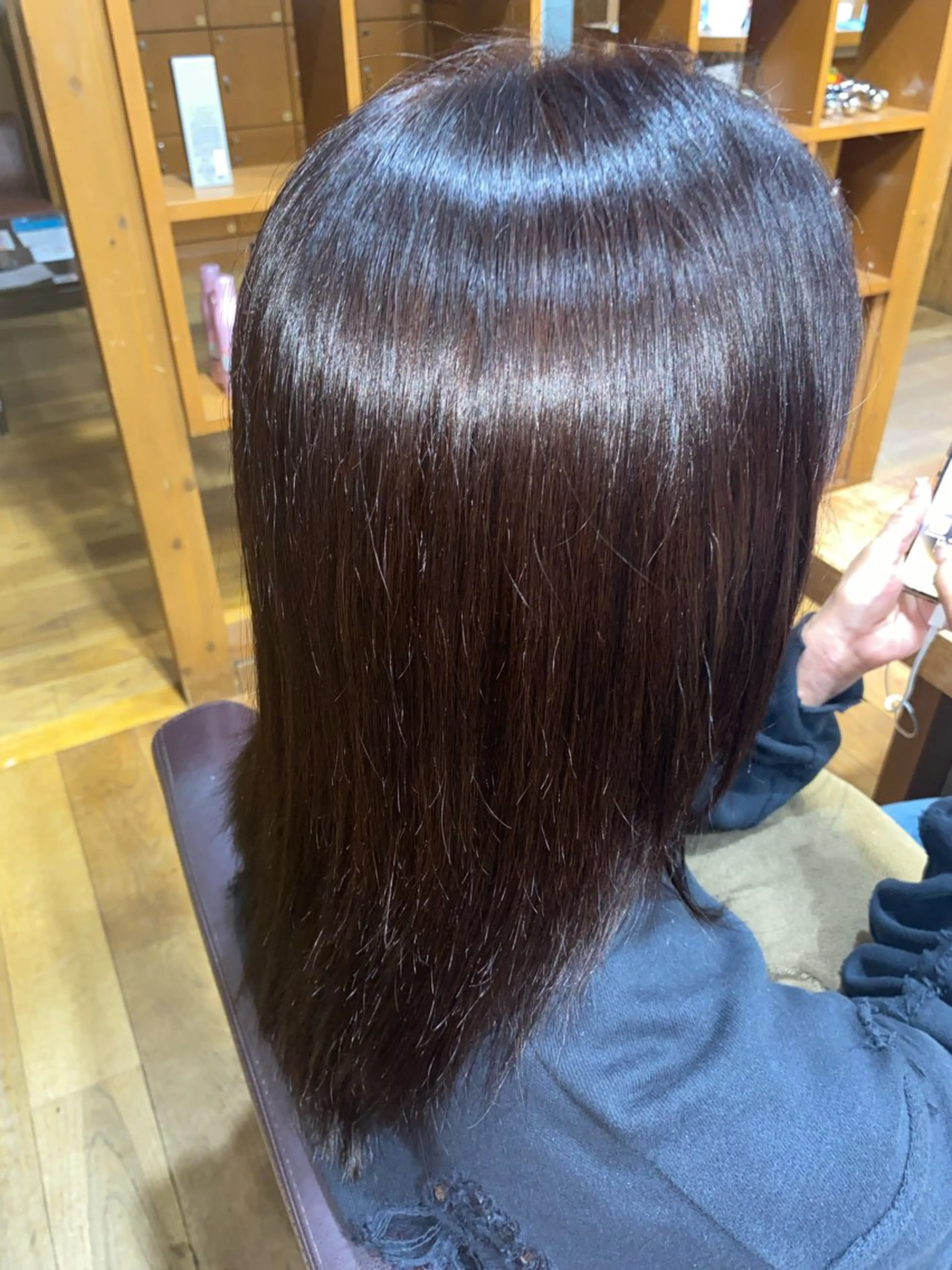 ミディアム カラー 有田 隼のヘアスタイル