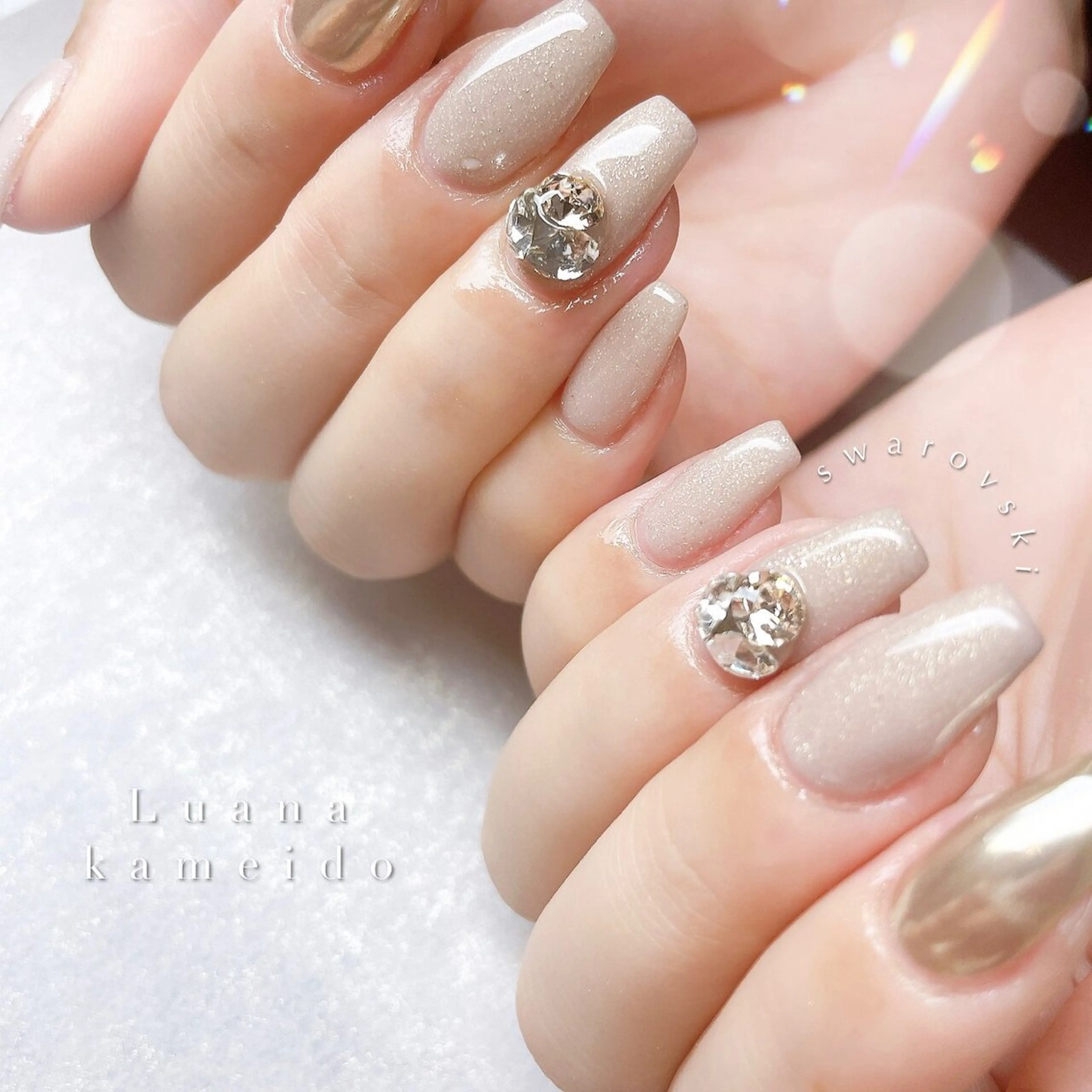 ネイル Luana nail&eye 亀戸所属・luana minoriのネイルデザイン