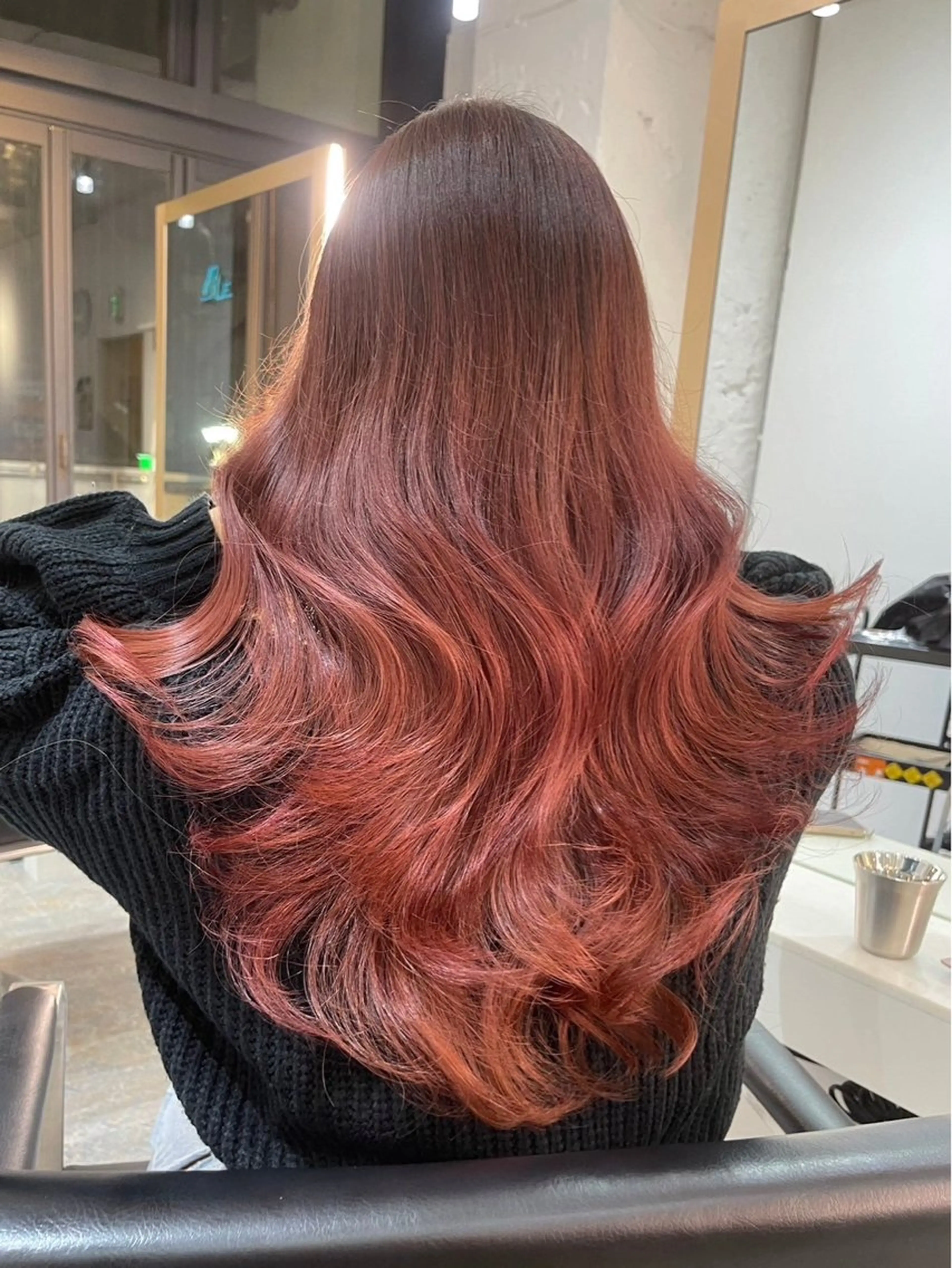 ロング カラー ブリーチ ダブルカラー ブリーチなしカラー BLend所属・艶カラーリスト/ 渋谷/TAKERUのヘアスタイル