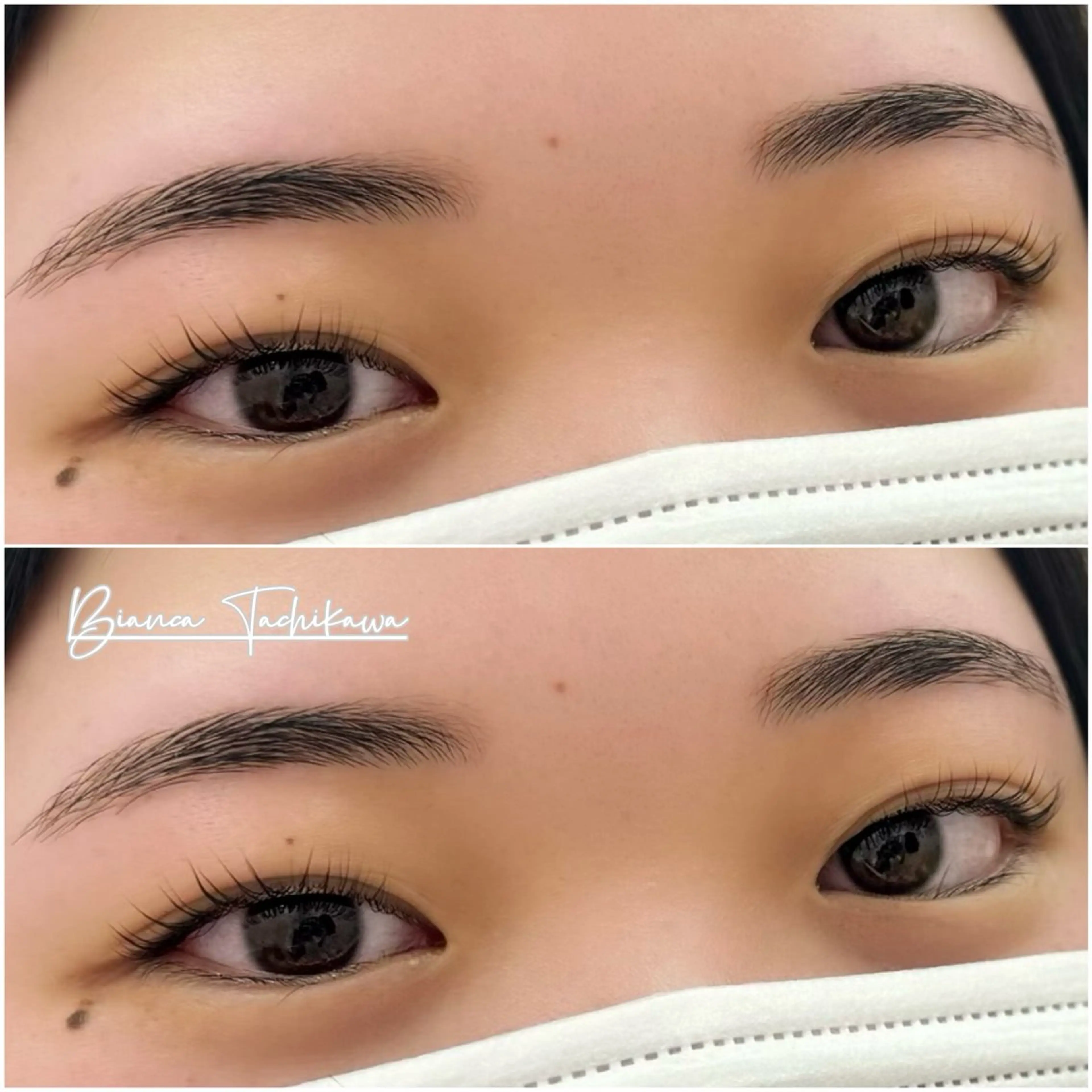 アイブロウ 眉毛ワックス脱毛 マツパ Bianca立川店 川村のマツエク・マツパデザイン