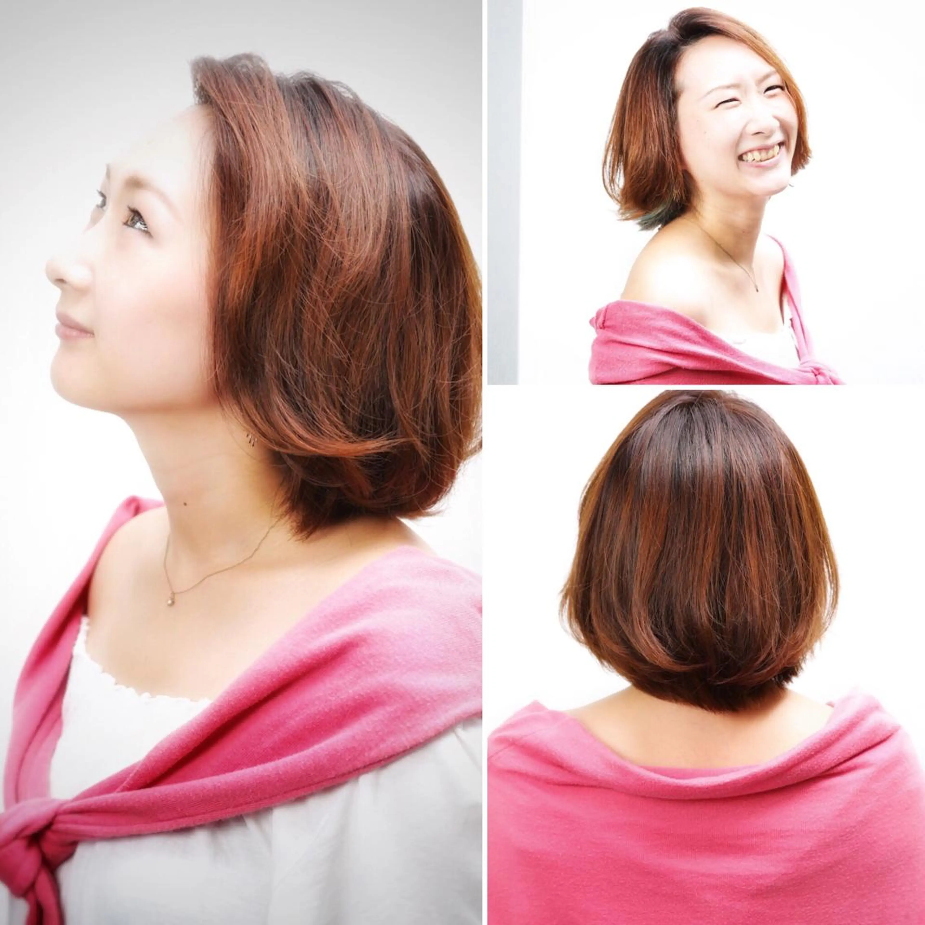 ミディアム 渡邊 暁史のヘアスタイル