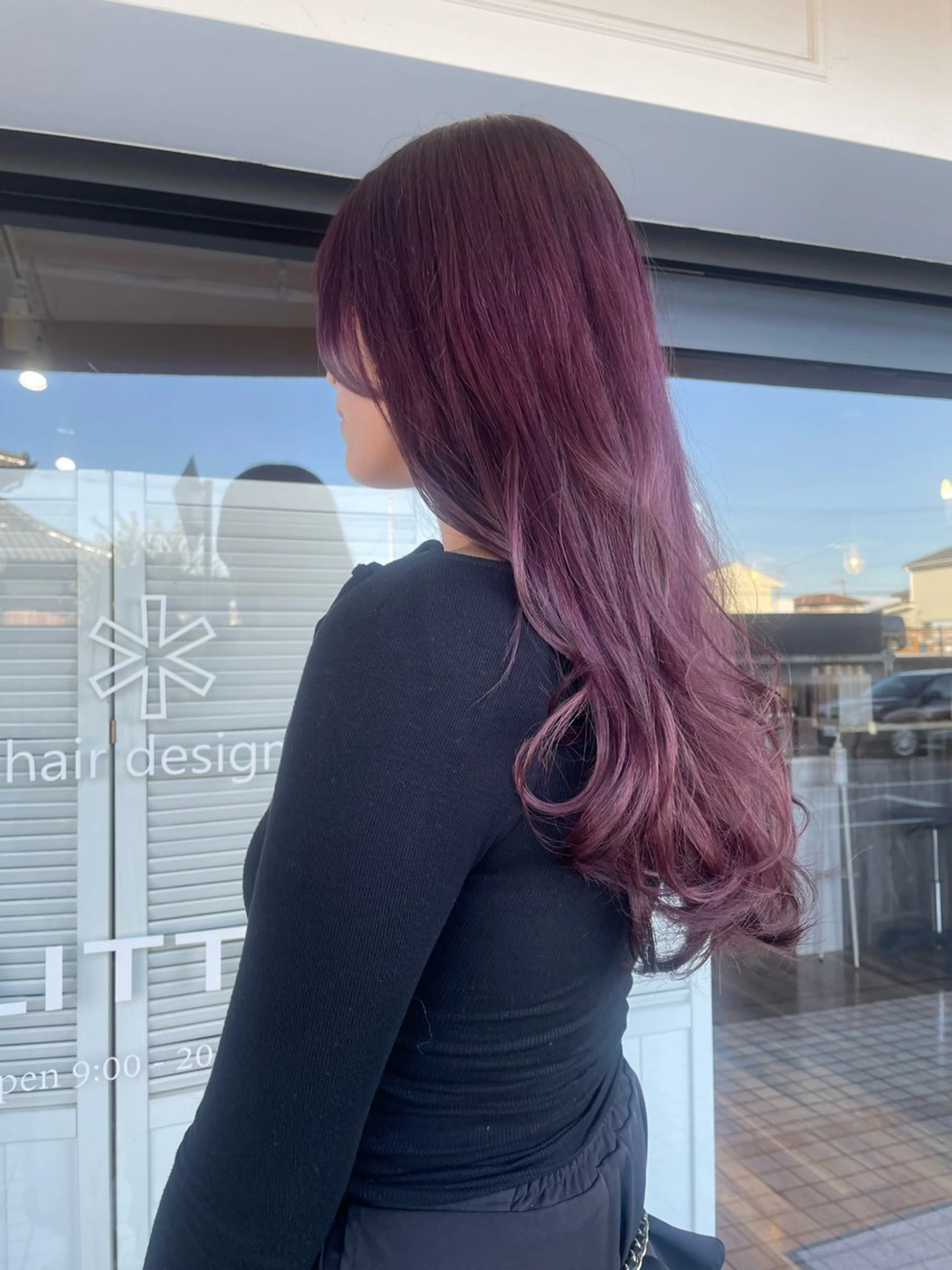 ロング GLITTER赤塚店所属・GLITTER ハイ トーン🎀北野佑季のヘアスタイル