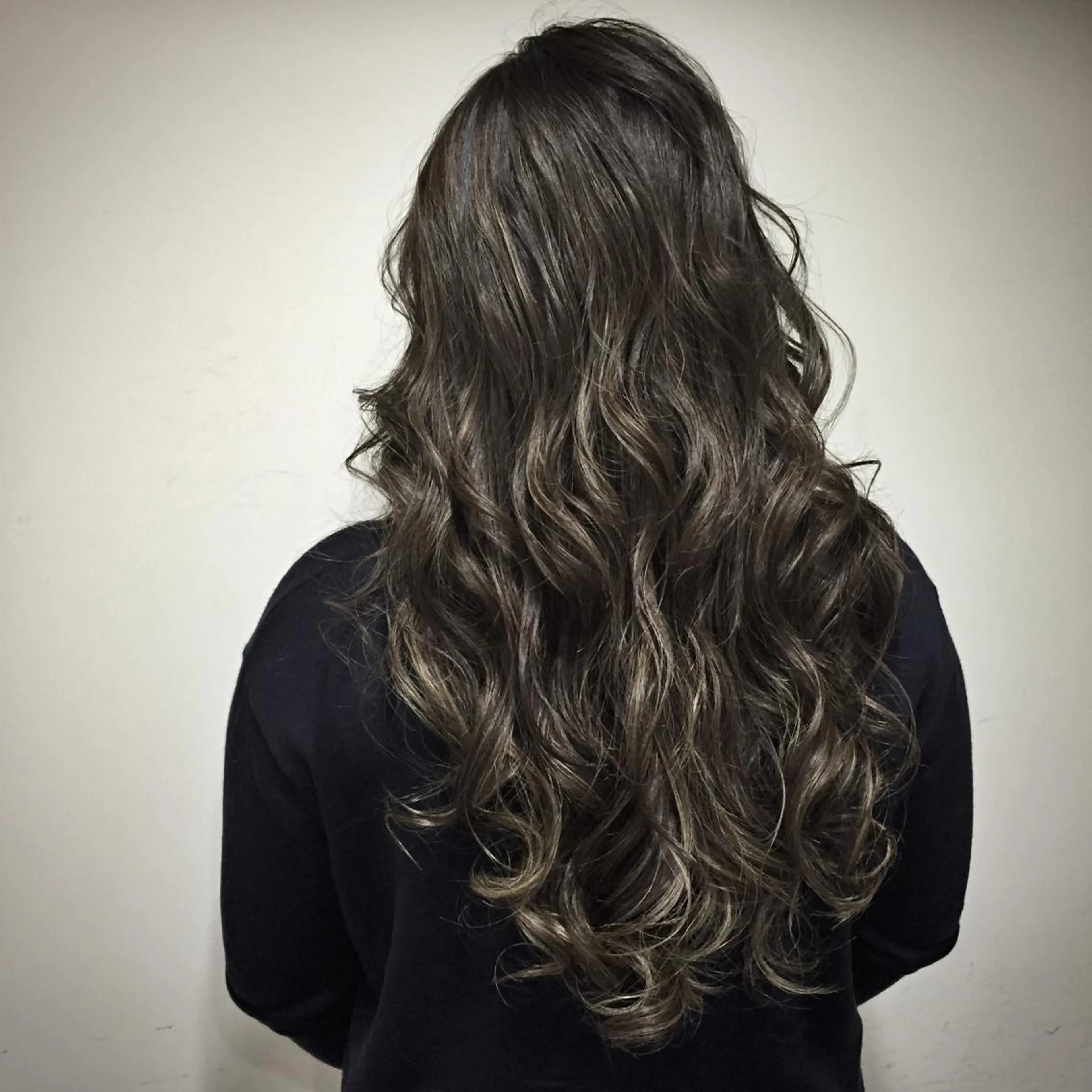 ロング カラー ハイライトカラー 外国人風カラー ハイライト Hair mission【ヘアーミッション】心斎橋所属・エクステ／レイヤー 落合/心斎橋のヘアスタイル